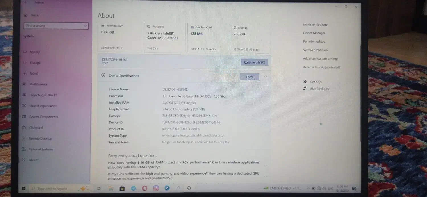 لپتاپ Lenovo|رایانه همراه|عباسآباد, |دیوار