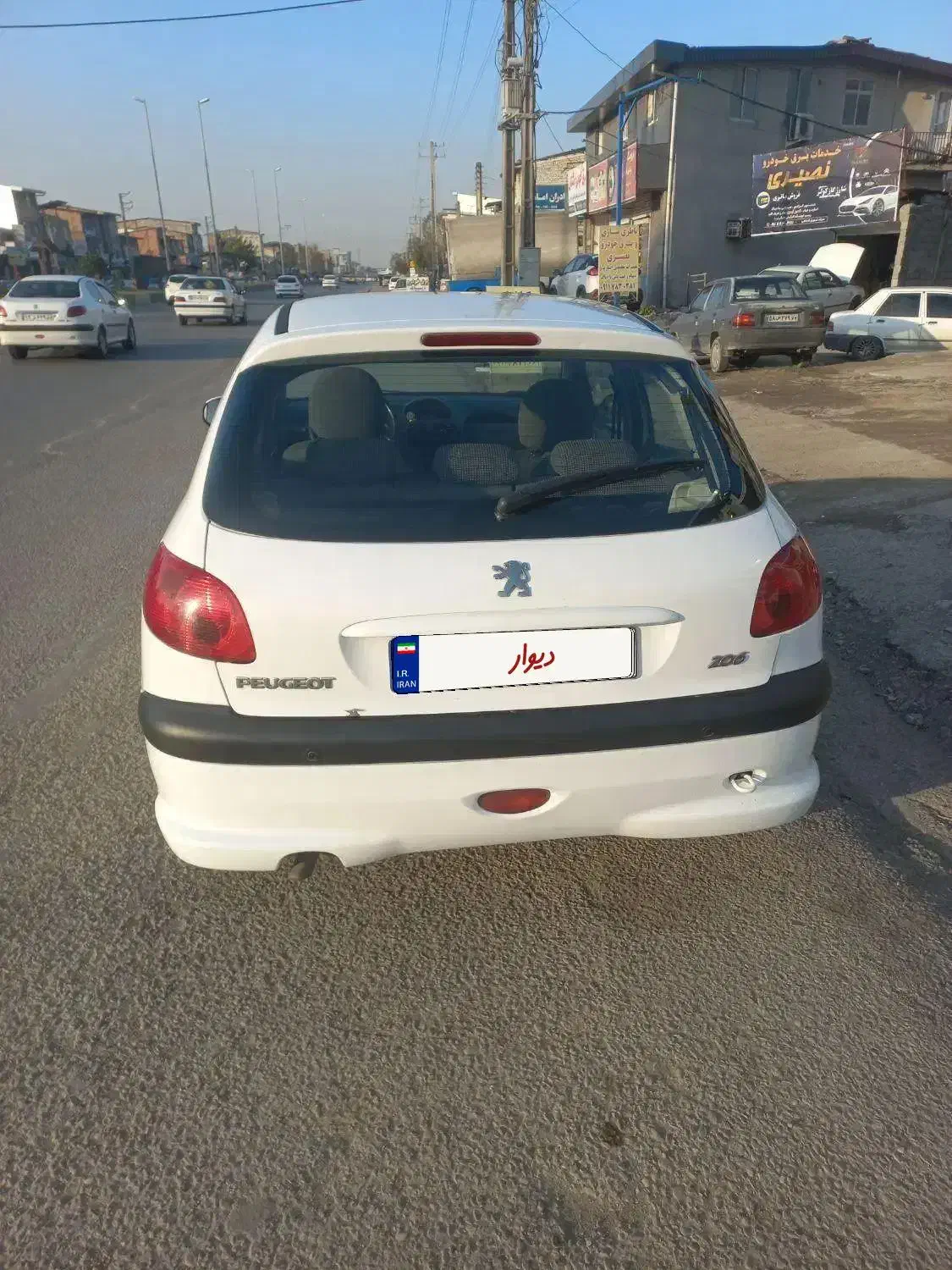 ۲۰۶ تیپ ۵ مدل ۹۵|خودرو سواری و وانت|ساری, |دیوار