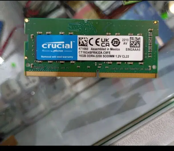 رم لپتاپ Crucial ddr4 3200 16GB|قطعات و لوازم جانبی رایانه|تهران, شهران جنوبی|دیوار