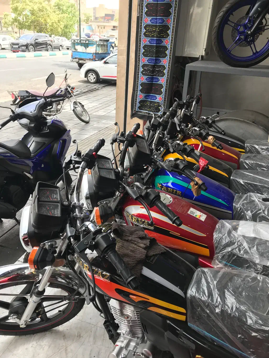 هندا پرواز و کبیر اقساطی|موتورسیکلت|تهران, تهرانپارس غربی|دیوار