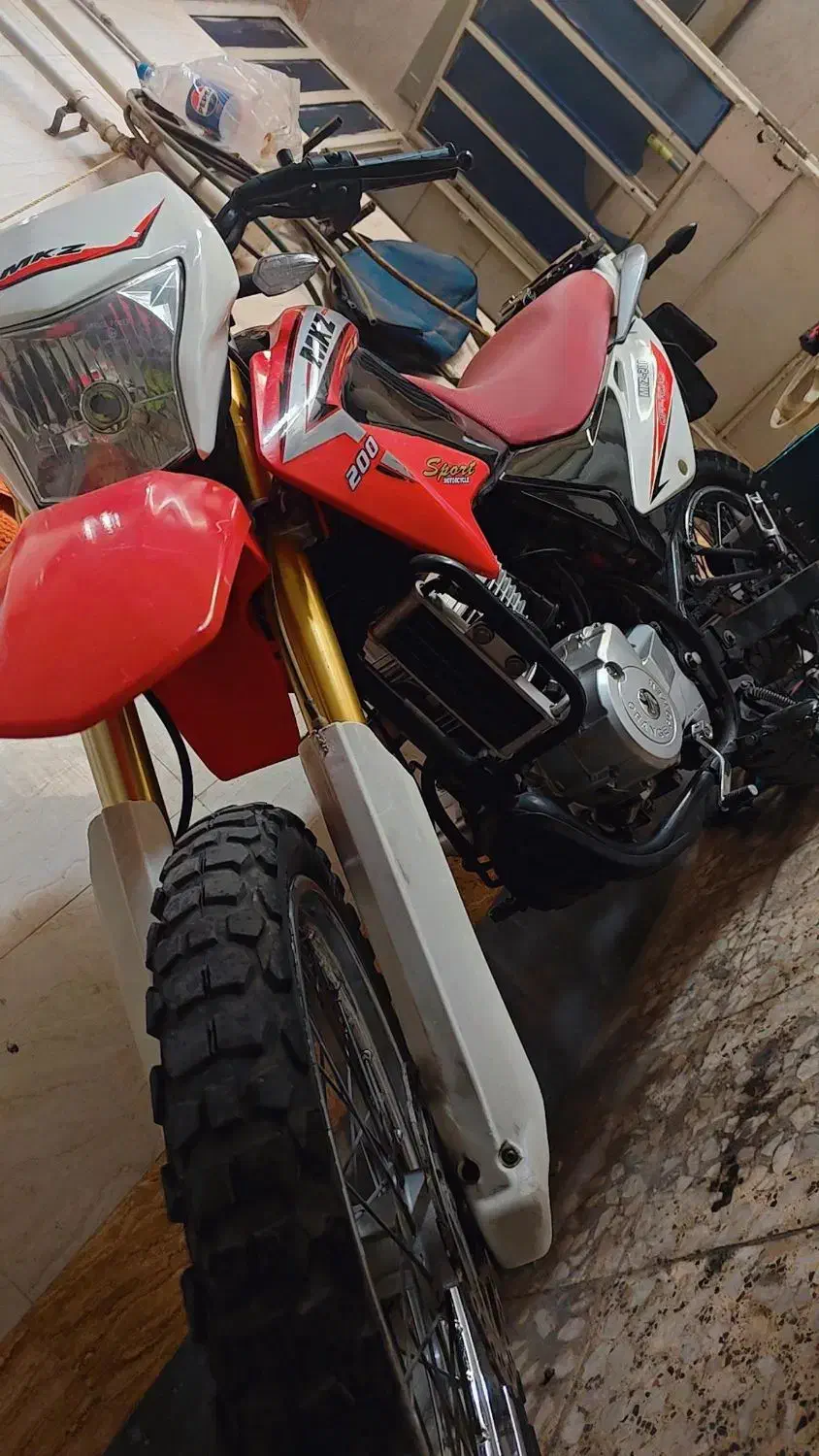 فروش موتور تریل MKZ 200|موتورسیکلت|اهواز, شهرک دانشگاه|دیوار