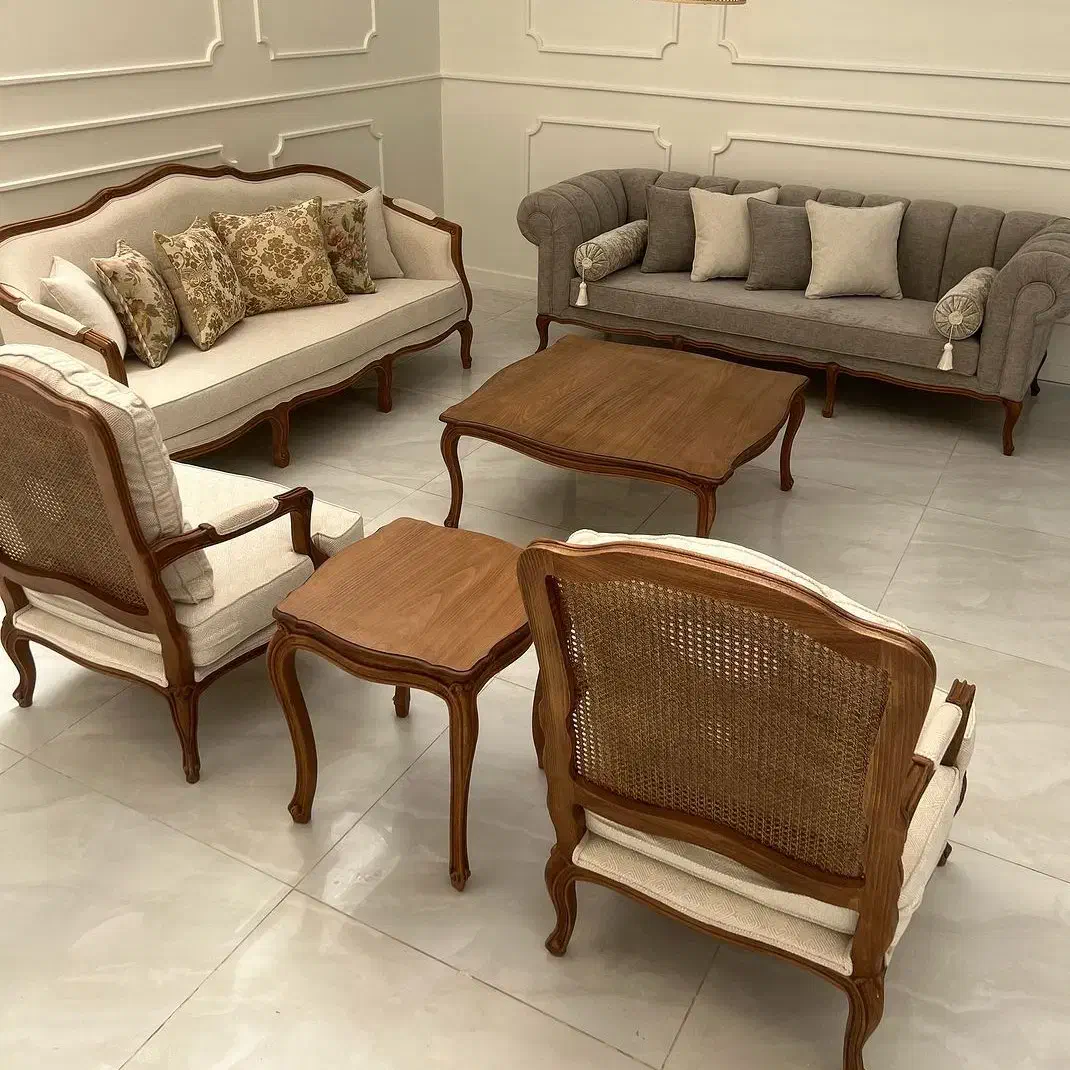 مبل نیوکلاسیک فرانسوی|مبلمان خانگی و میز عسلی|پارسآباد, |دیوار