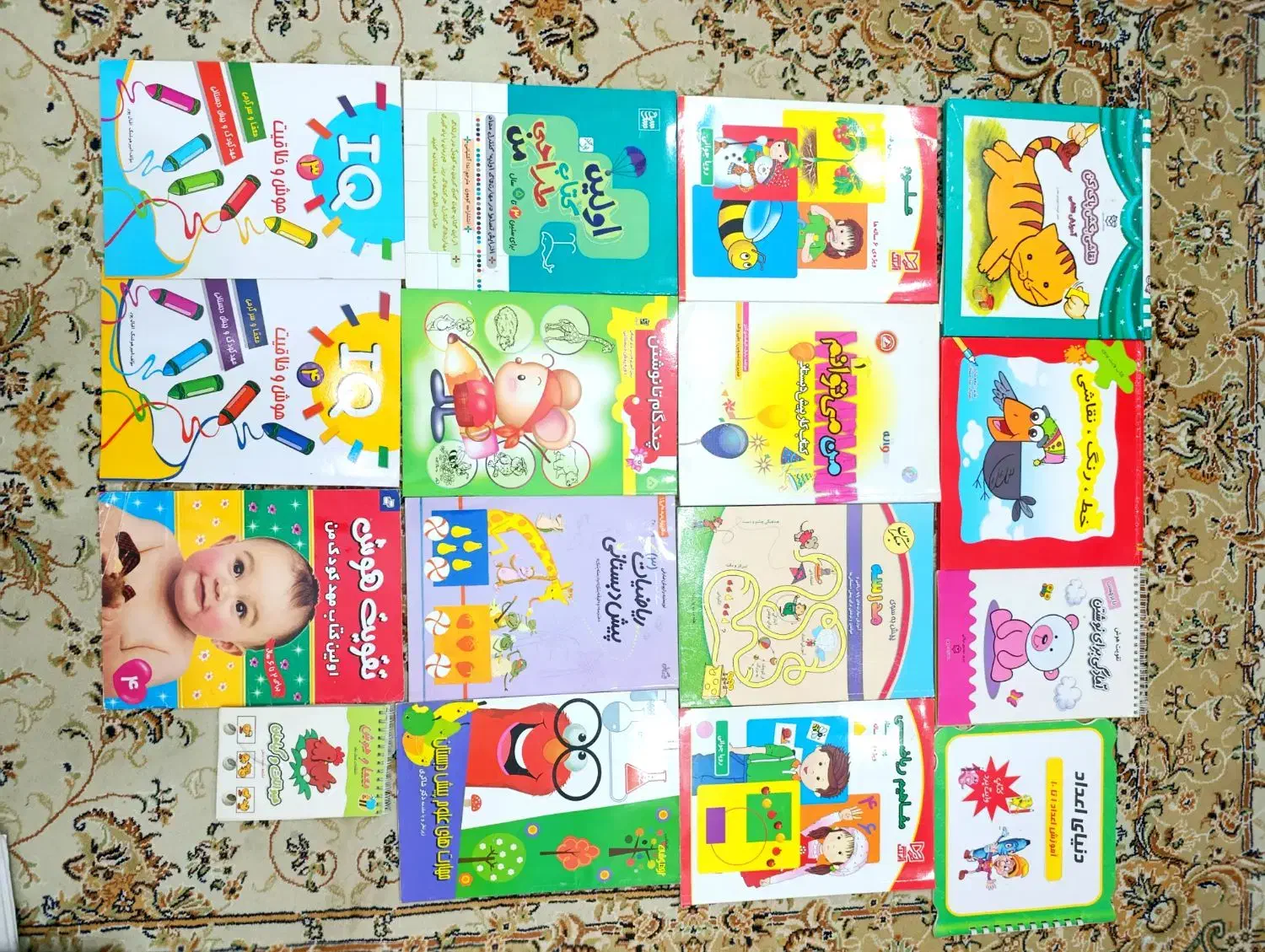 تعدادی کتاب کودکان از ۳ سال به بالا نو نو|کتاب و مجله آموزشی|شیراز, آبیاری|دیوار