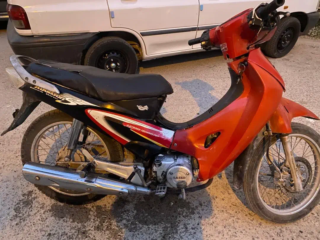 فروش موتور ۱۲۵ طرح ویو لیزر|موتورسیکلت|بندر دیر, |دیوار