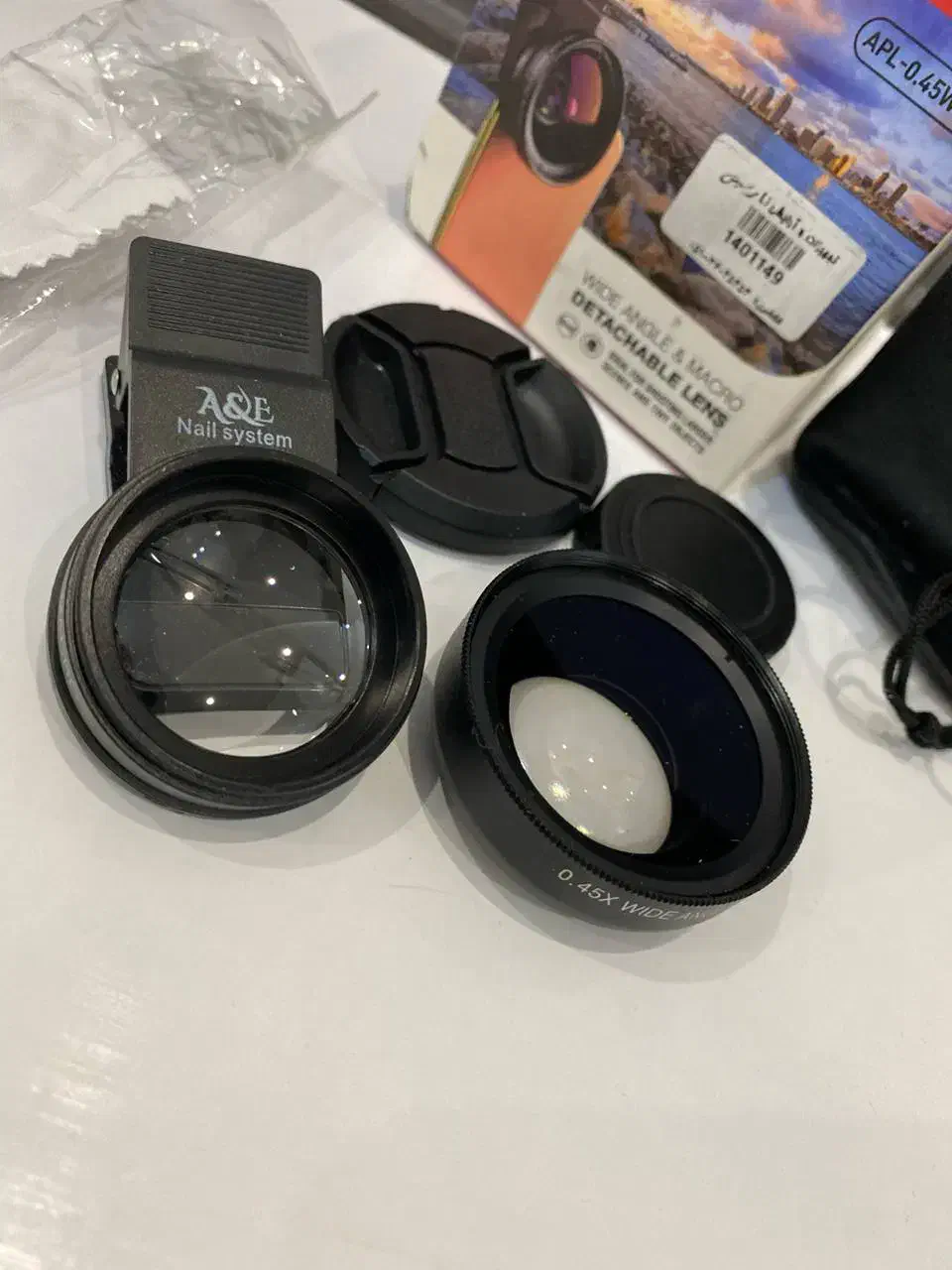 لنز کلیپسی عکاسی A&E موبایل|دوربین عکاسی و فیلم‌برداری|مشهد, الهیه|دیوار