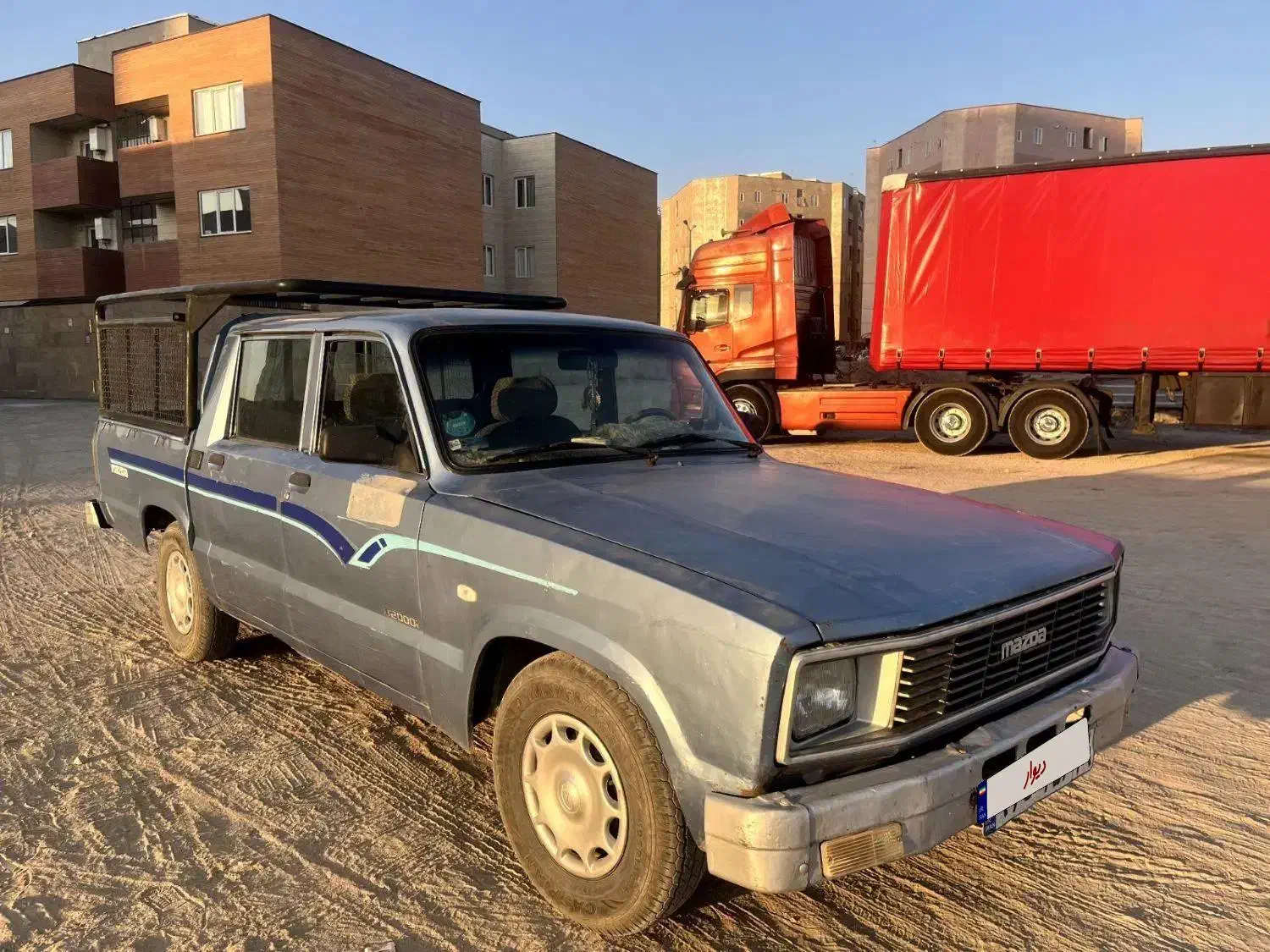 مزدا دوکابین۲۰۰|خودرو سواری و وانت|محمدیه-قزوین, |دیوار