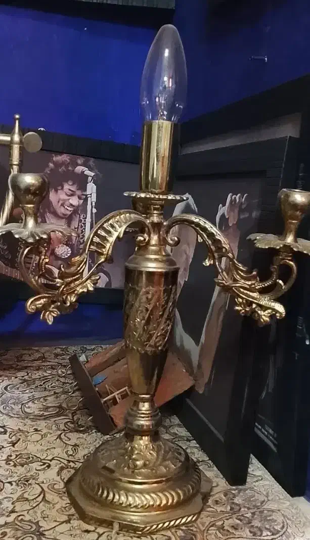 آیینه و شمعدان آنتیک قدیمی|کلکسیون اشیاء عتیقه|تهران, جردن|دیوار