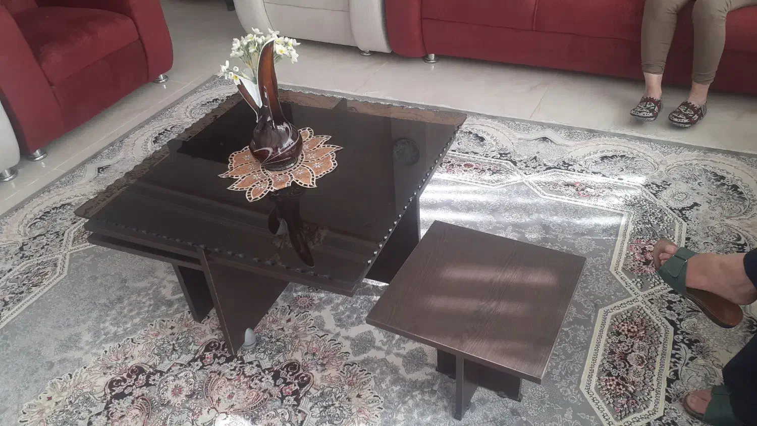 میز و عسلی جلوی مبلی|مبلمان خانگی و میز عسلی|دامغان, |دیوار