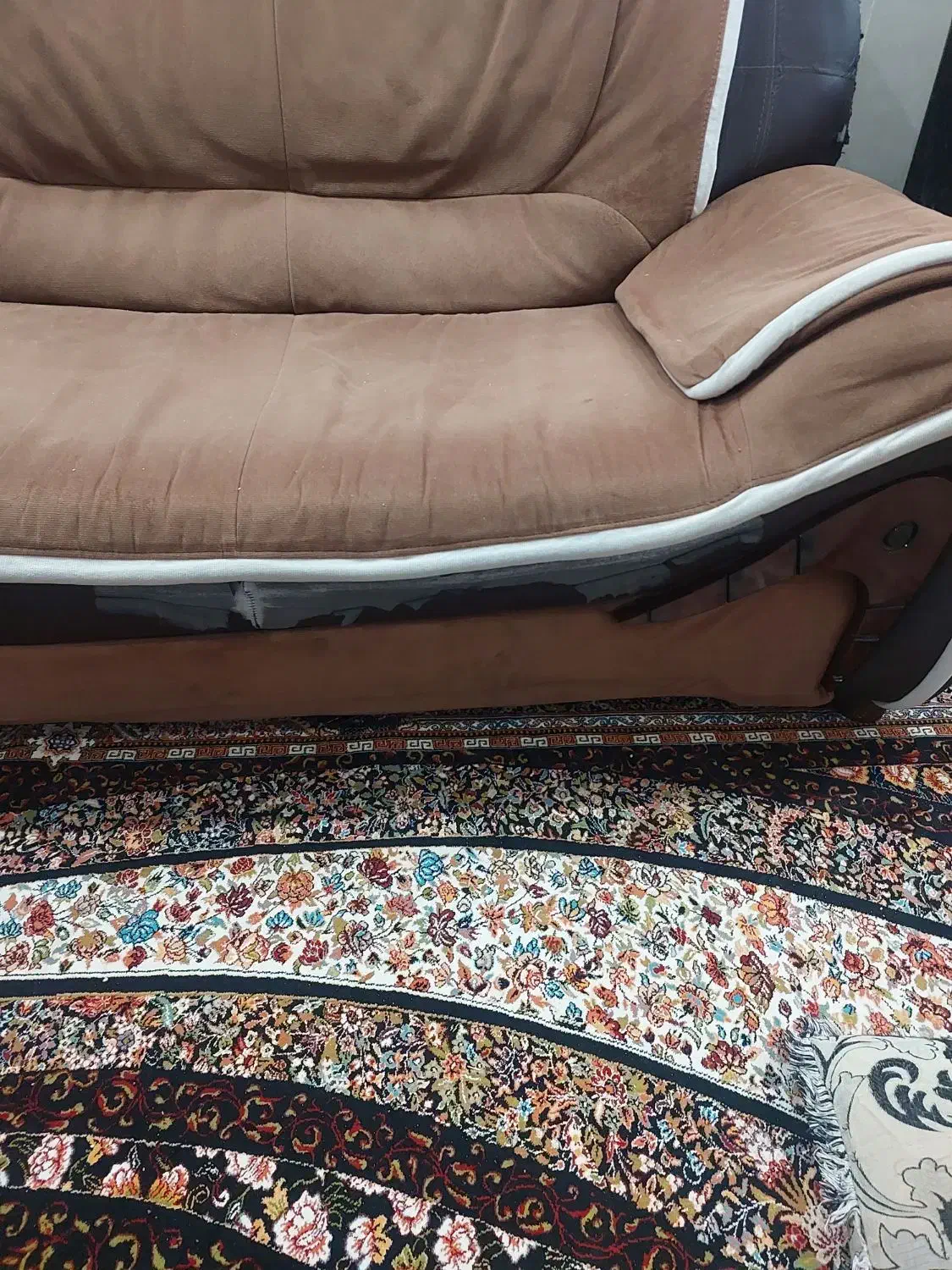 مبل دسته دو درحد نو|مبلمان خانگی و میز عسلی|میبد, |دیوار