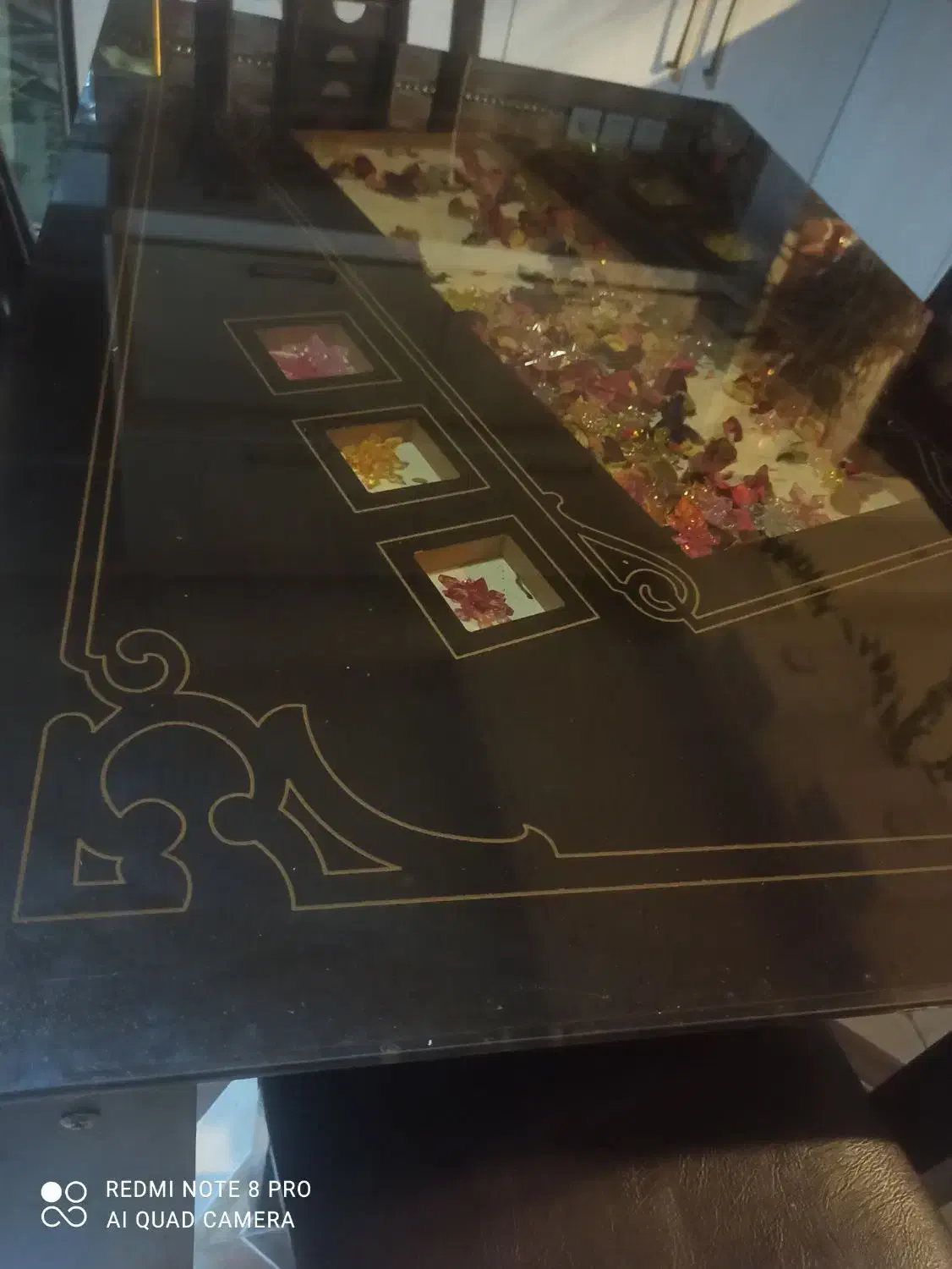 میز ناهارخوری چوبی|میز و صندلی غذاخوری|سیرجان, |دیوار