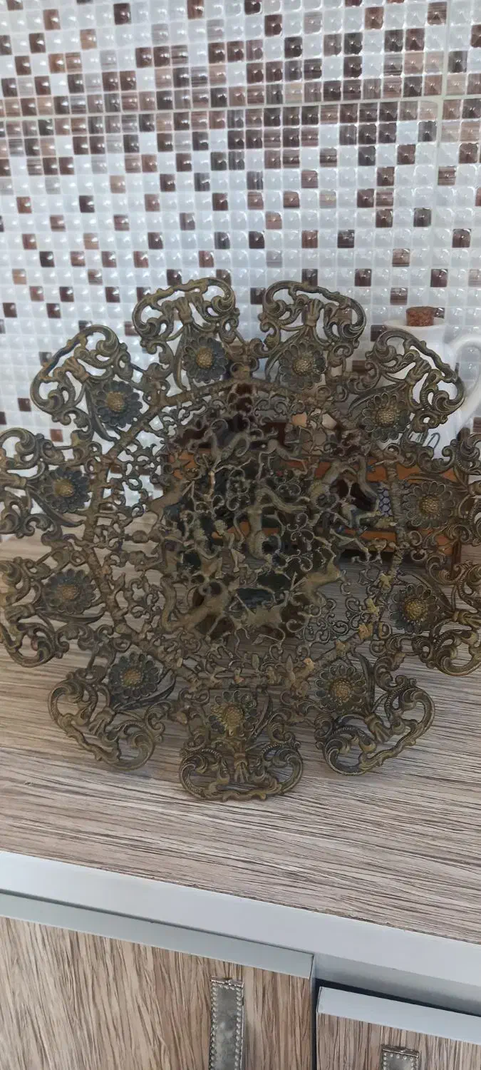 دوتا جامیوه برنزی|کلکسیون اشیاء عتیقه|نورآباد, |دیوار