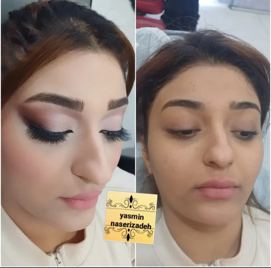 میکاپ کار وشنیون چرخشی|خدمات آرایشگری و زیبایی|آبادان, |دیوار