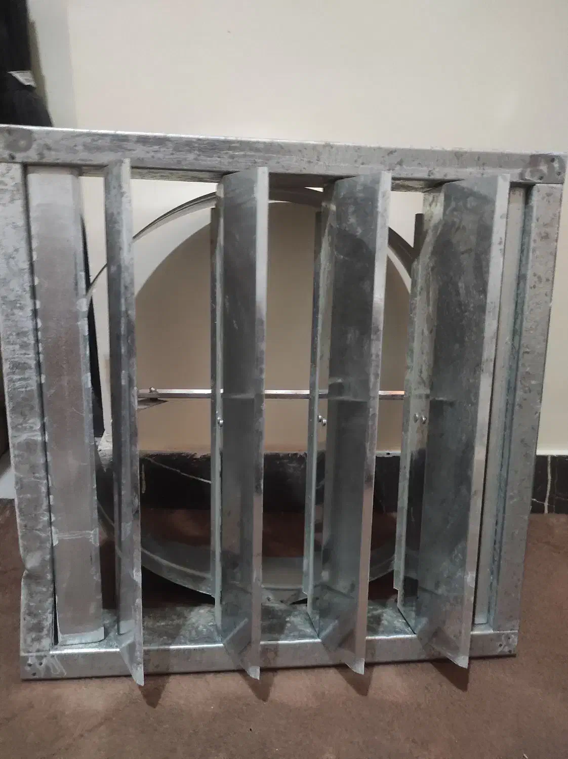 فن دمنده و بادگیر فن 50*50|پنکه و تصفیه‌کنندهٔ هوا|همدان, |دیوار