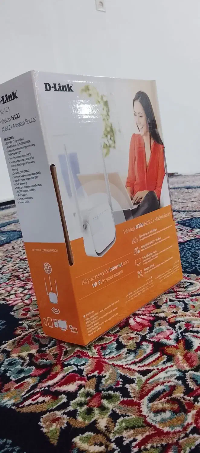 وای فای مودم خانگی کاملا نو|مودم و تجهیزات شبکه|صحنه, |دیوار