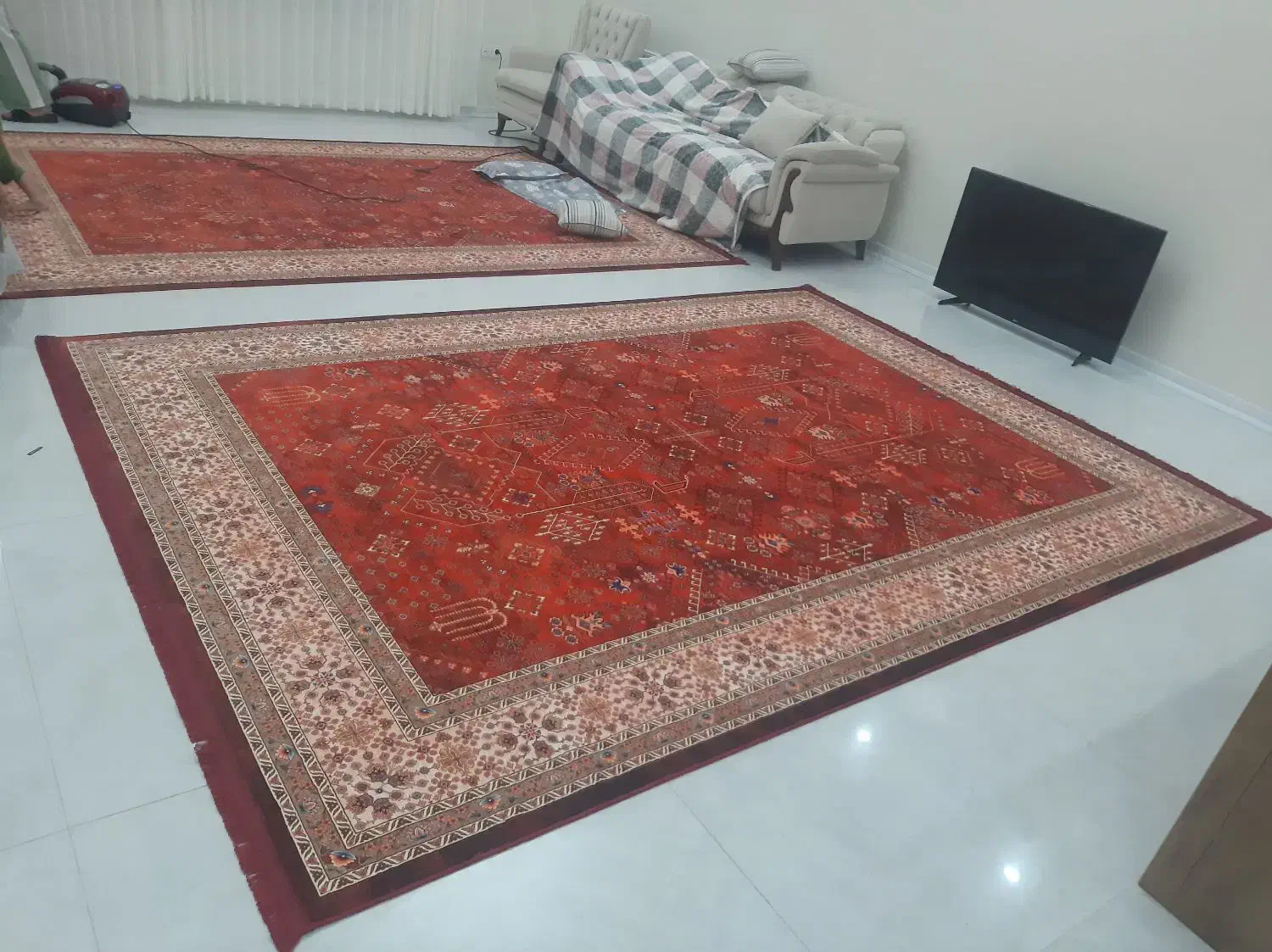 فرش ۹ متری خوش نقشه جدید .|فرش|نسیمشهر, |دیوار