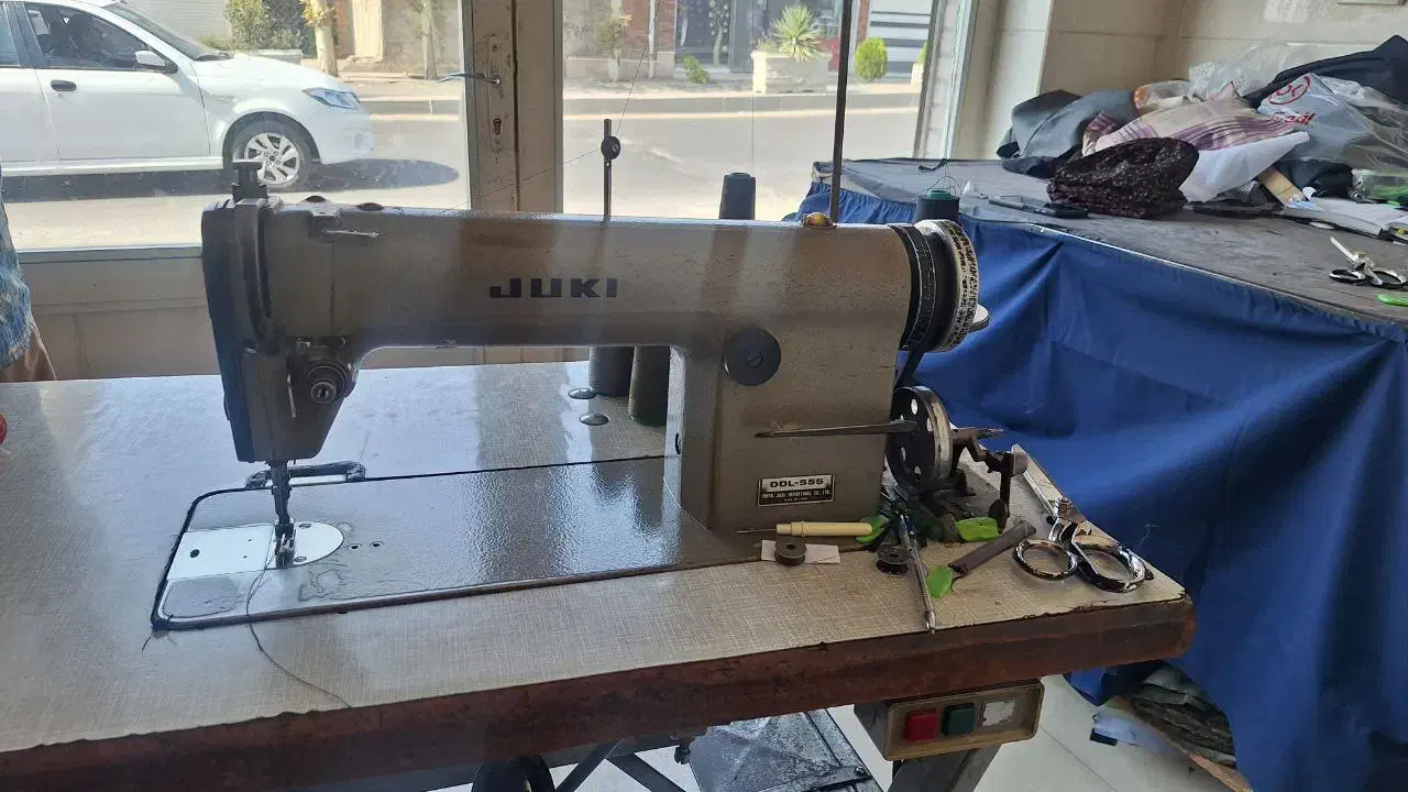 چرخ خیاطی جوکی ۵۵۵|چرخ خیاطی و ریسندگی|هشتگرد, هیو|دیوار