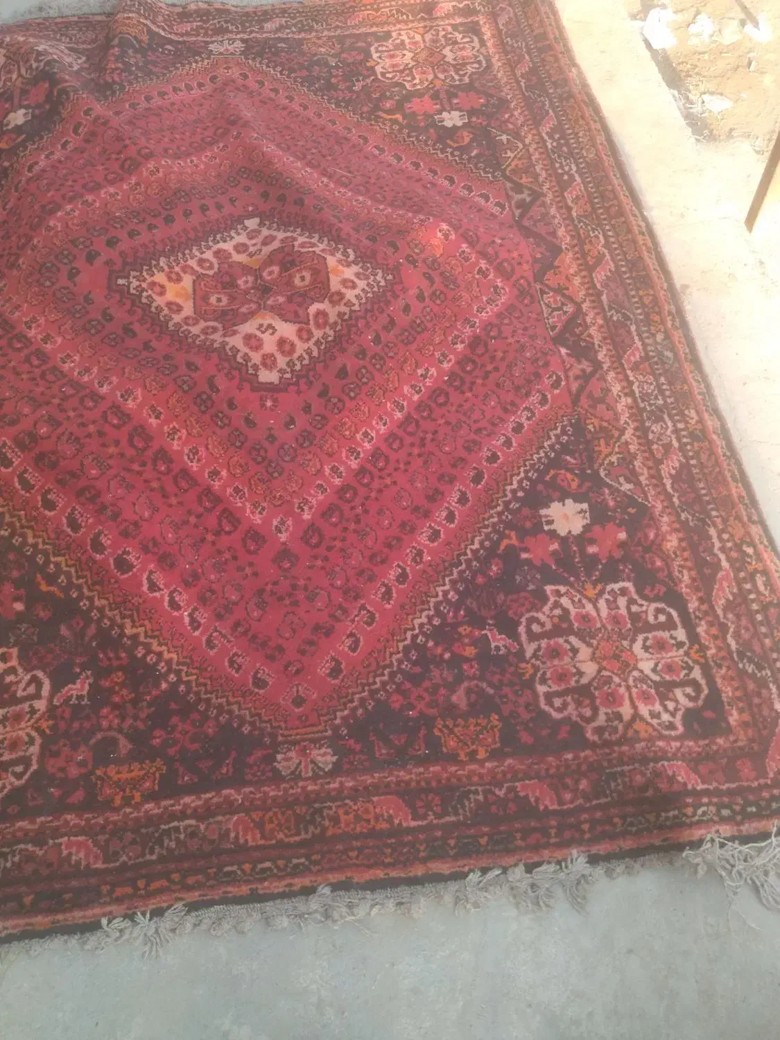 گلیم گبه 2عدد قدیمی|گلیم، جاجیم، گبه|برازجان, |دیوار