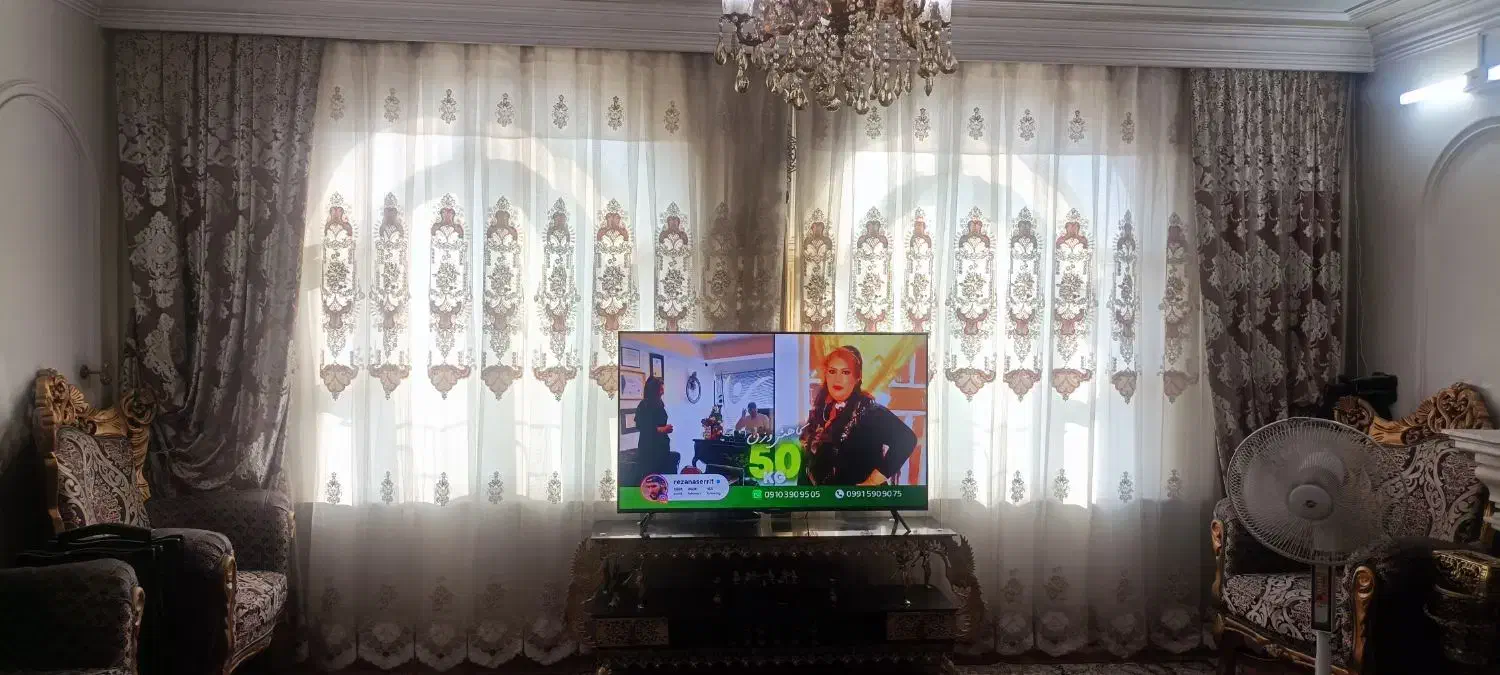 پرده همراه والان با تور سه برابر|پرده، رانر، رومیزی|ری, شهید غیوری (ابن باویه)|دیوار