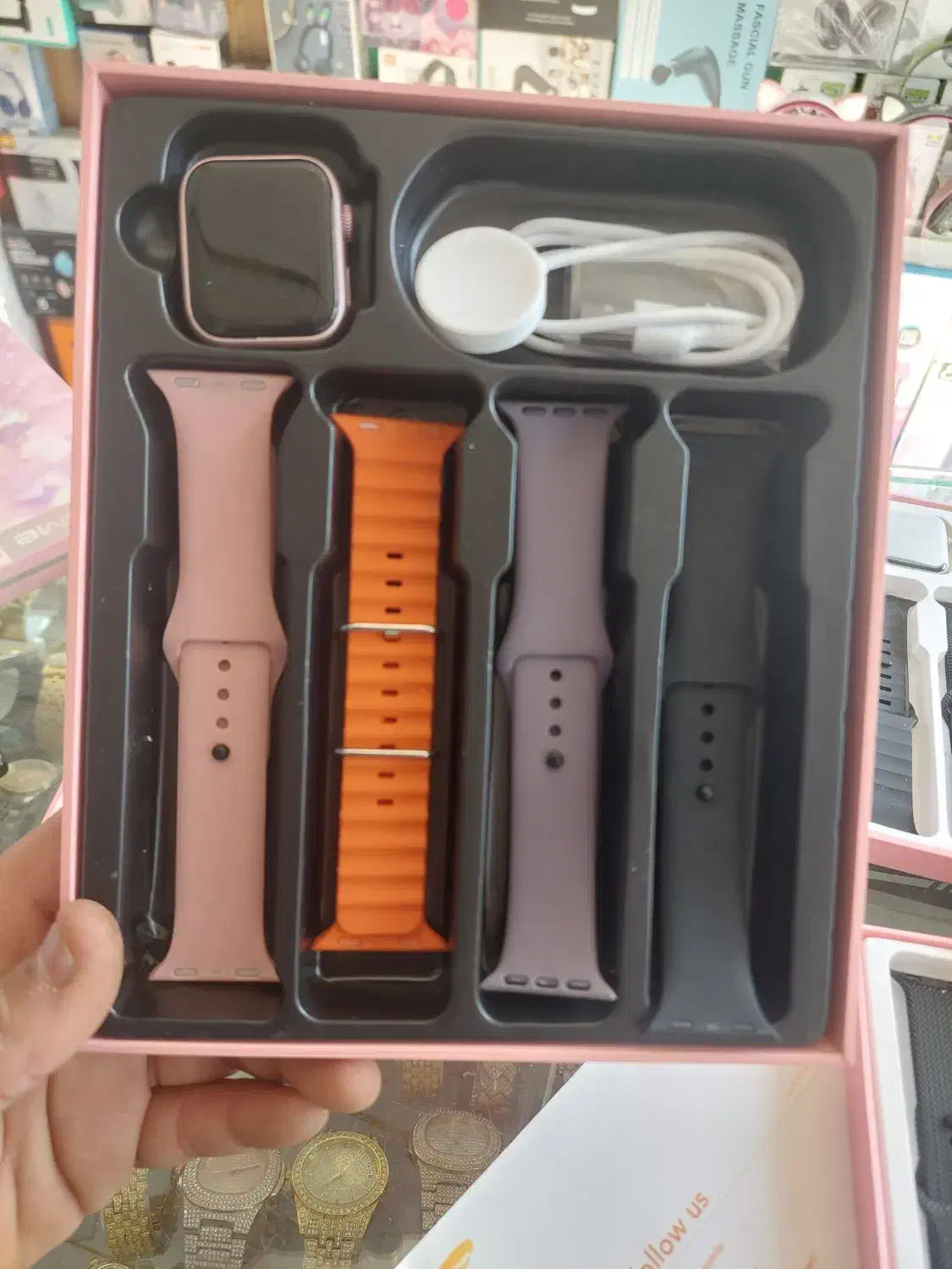 ساعت. هوشمند مینی سایز ۳۸ اپل واچ  مدلsTRAPs|ساعت|قم, نیروگاه|دیوار