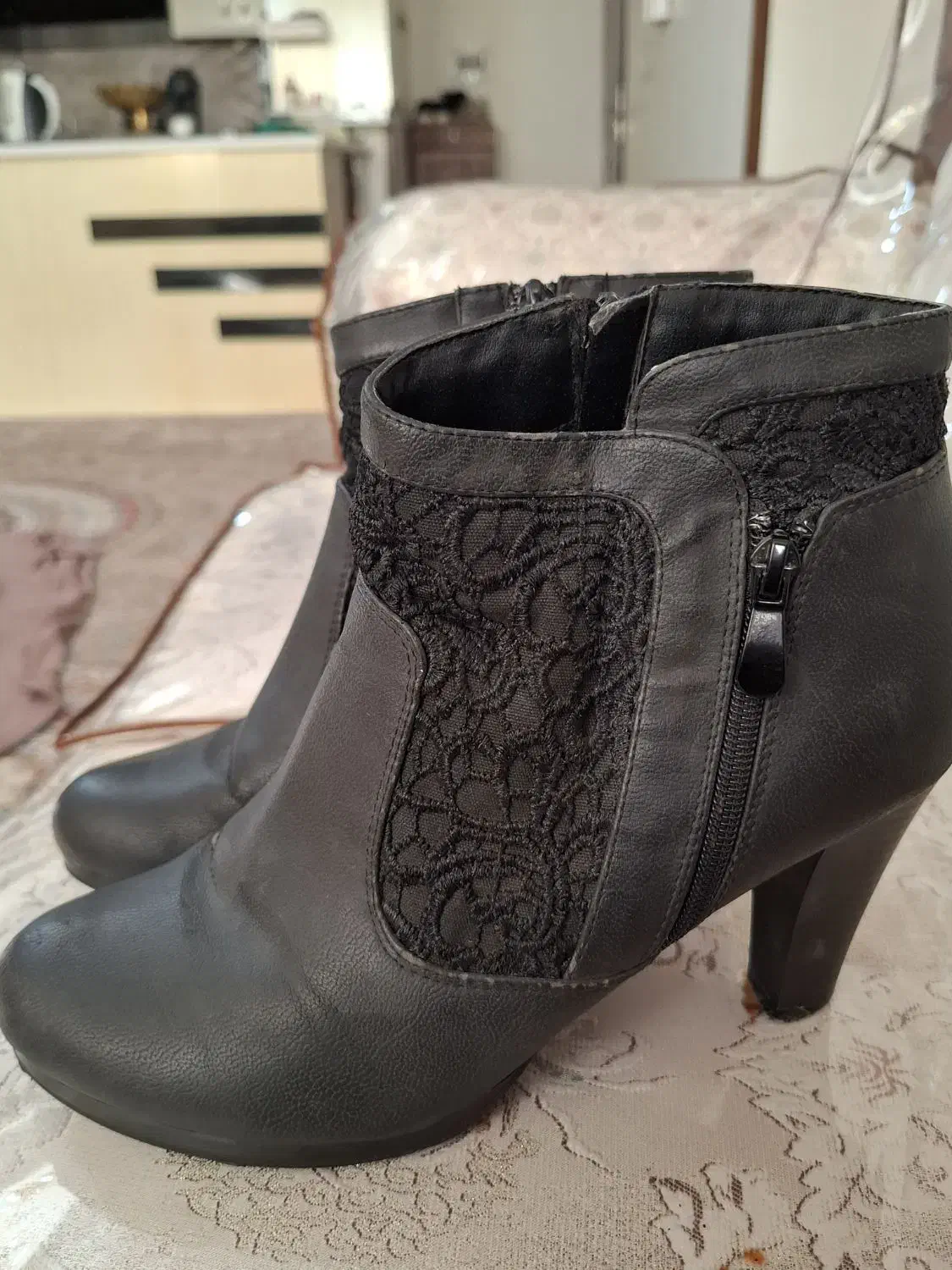 نیم بوت زنانه سایز 41|کیف، کفش، کمربند|شهریار, شهرک وائین|دیوار