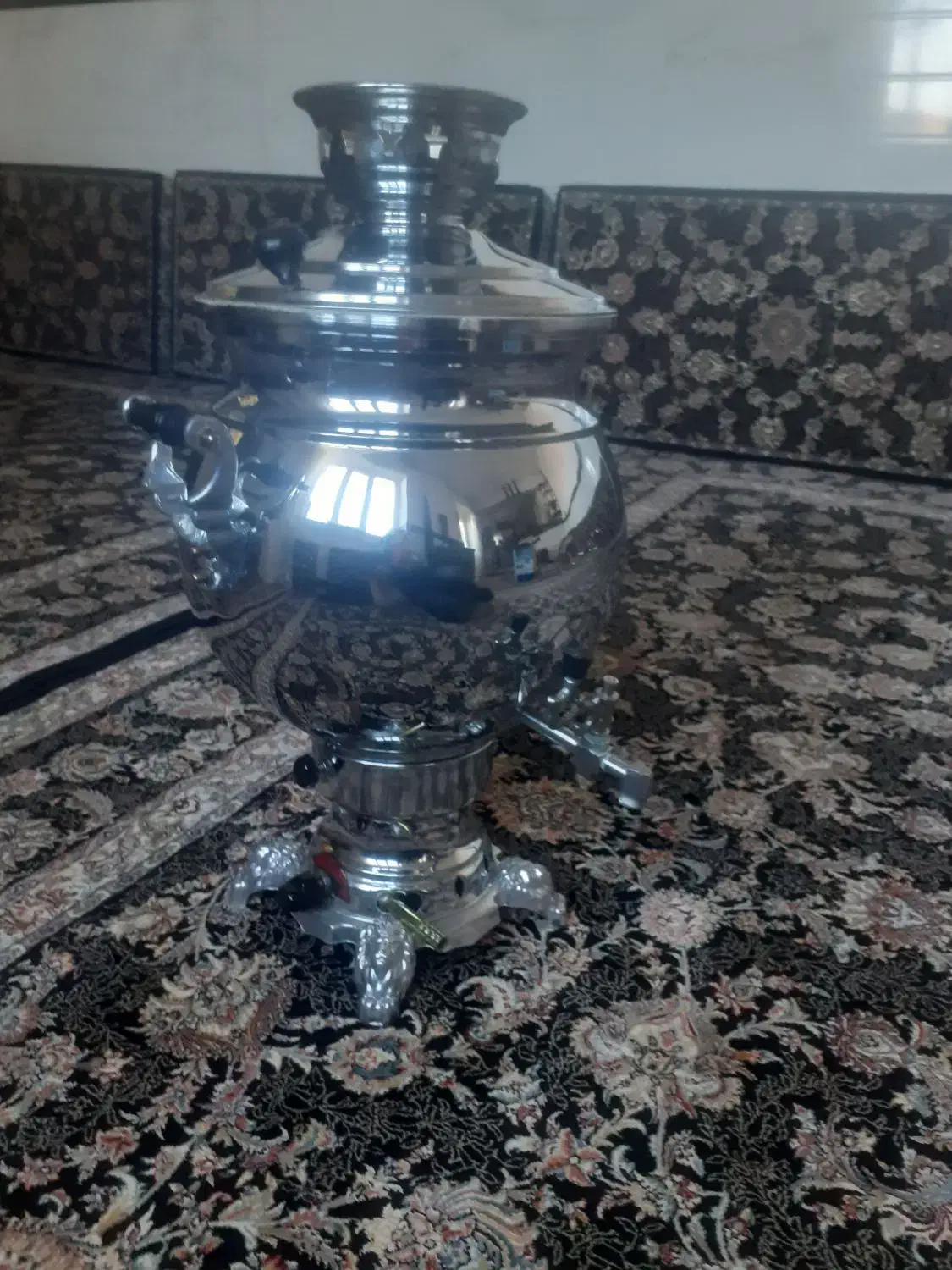 سماور ۱۰لیتر|سماور، چایساز، قهوهساز|بیجار, |دیوار