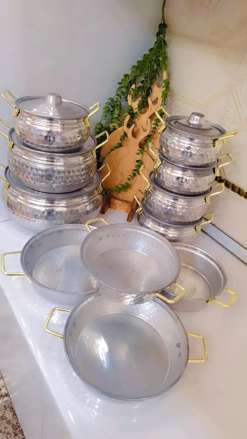 انواع قابلمه روحی ودستمال|ظروف پخت‌وپز|مرند, |دیوار