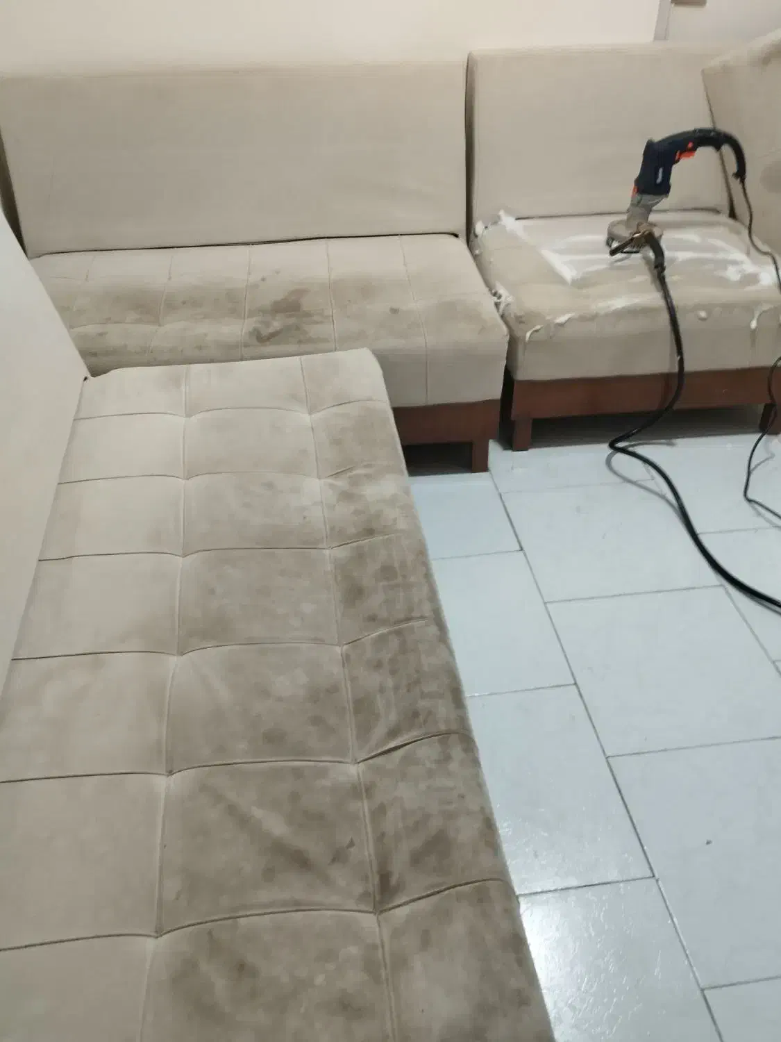 کل کرج مبل شویی تخصصی (سامان) با نانو در منزل|خدمات نظافت|کرج, شاهین‌ویلا|دیوار