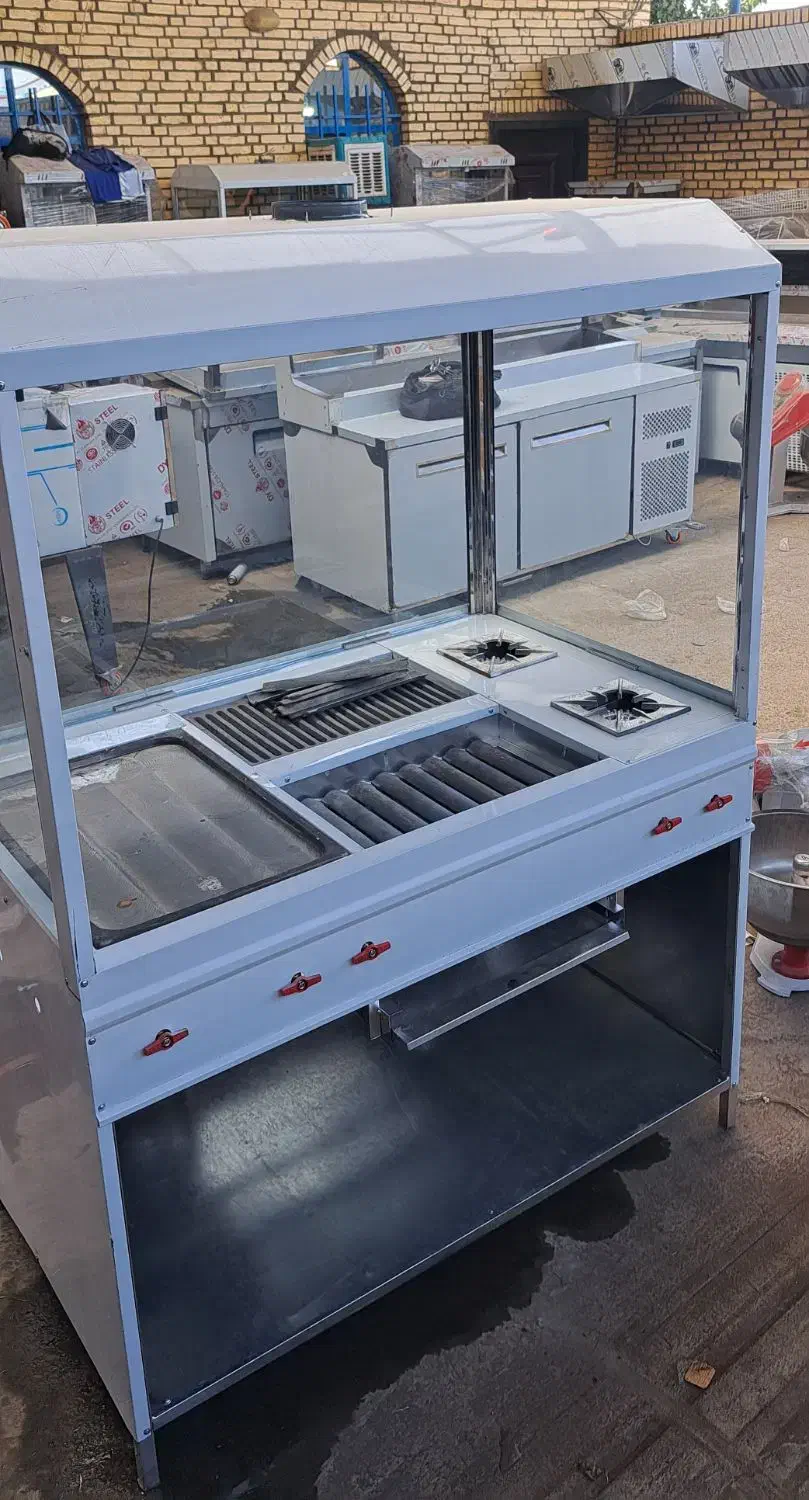 فر ساندویچی ۵ کاره ، سنگ استیک چدن ، فرساندویچی|کافی‌شاپ و رستوران|تهران, دبستان|دیوار