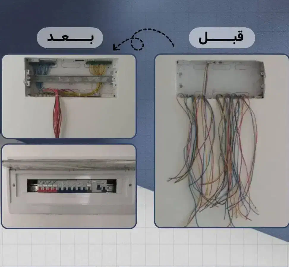 برقکار حرفه‌ای ساختمان|خدمات پیشه و مهارت|شیراز, زرهی|دیوار