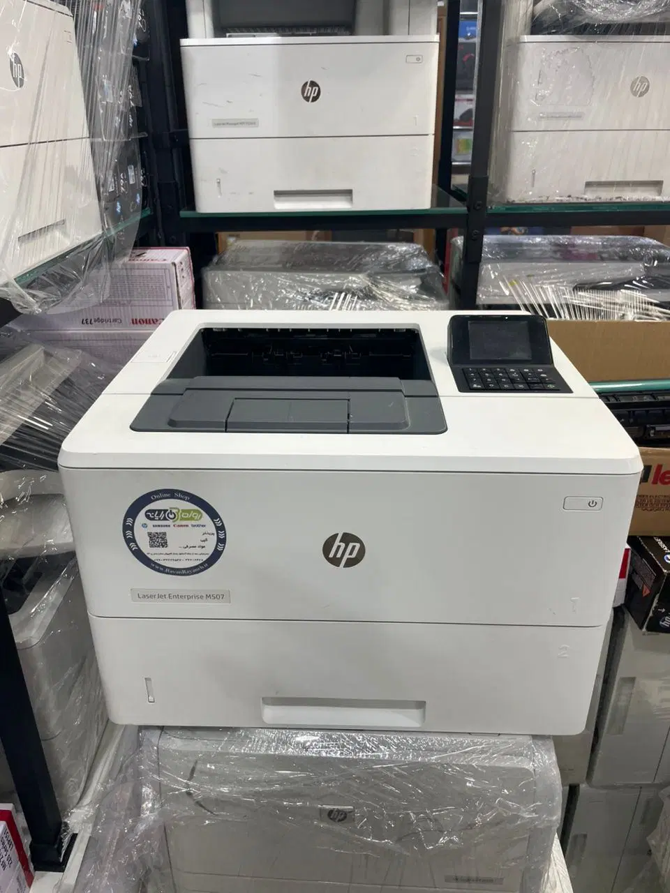 پرینتر تک کاره قوی برق 220 ولت - hp 507dn|پرینتر، اسکنر، کپی، فکس|تهران, بهجت‌آباد|دیوار