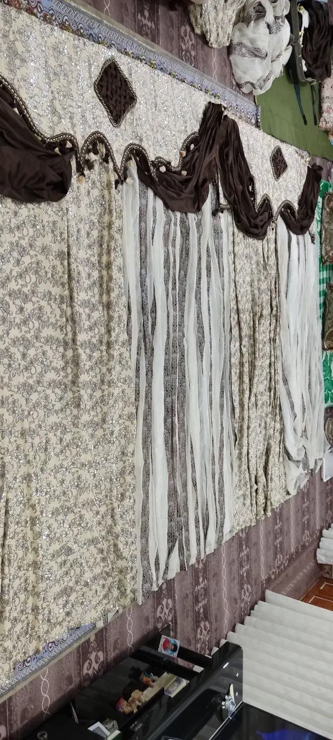 پرده در و پنجره|پرده، رانر، رومیزی|سعدآباد, |دیوار