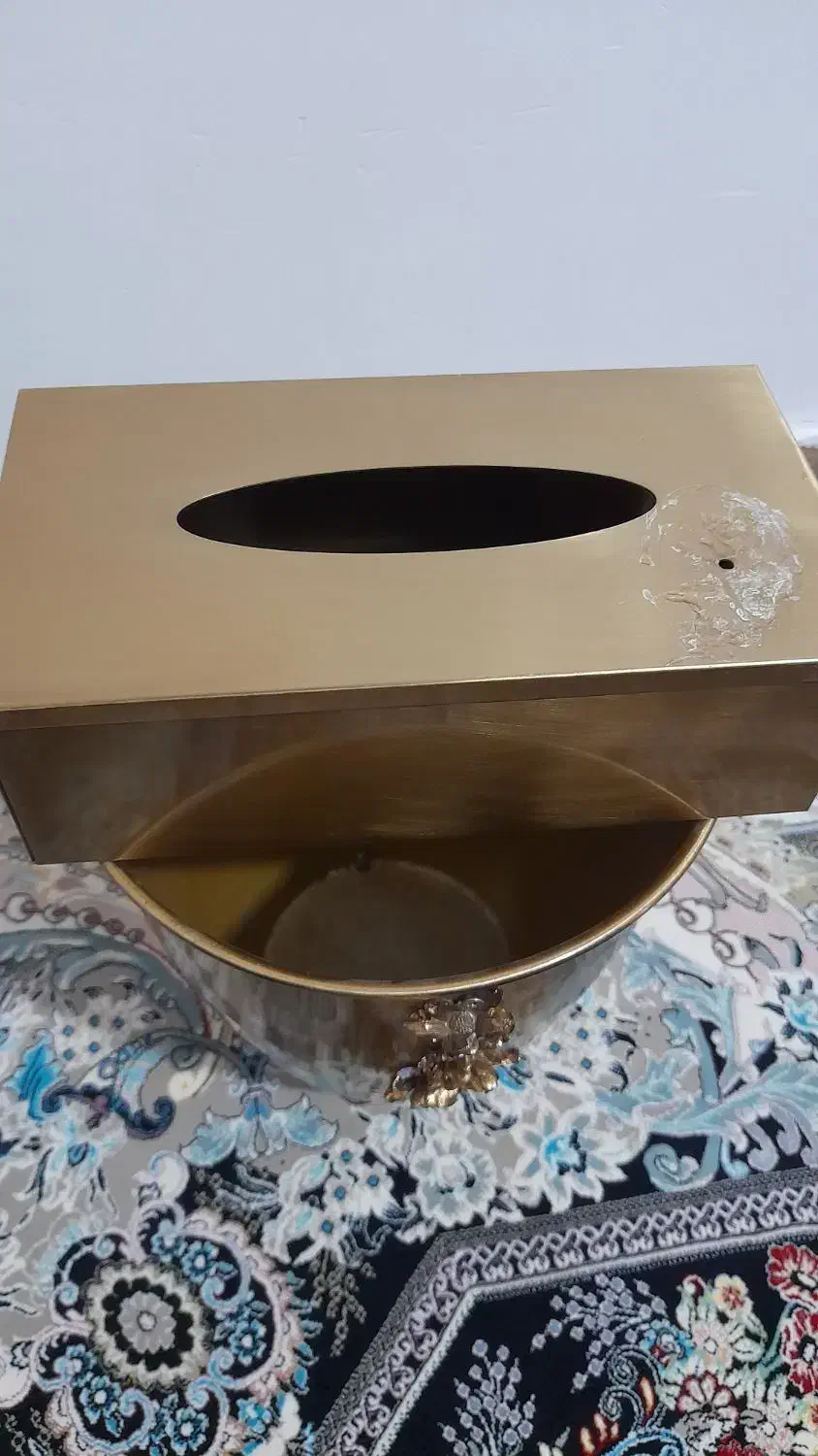 سطل و جا دستمال کاغذی|صنایع دستی و سایر لوازم تزئینی|خرم‌آباد, |دیوار