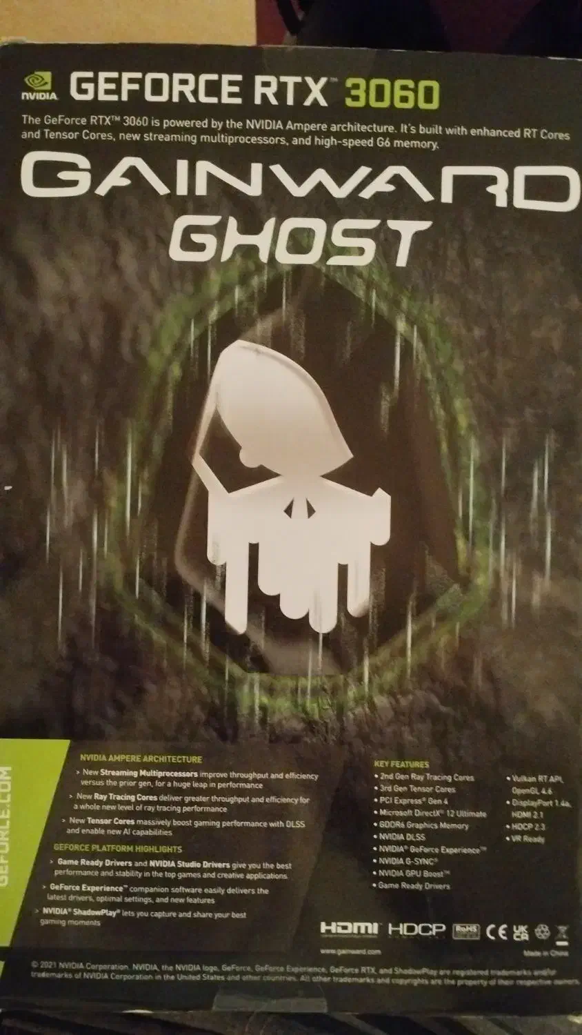 کارت گرافیک ۳۰۶۰ - ۱۲ گیگابایت|قطعات و لوازم جانبی رایانه|هشتگرد, فاز ۱ مهستان|دیوار