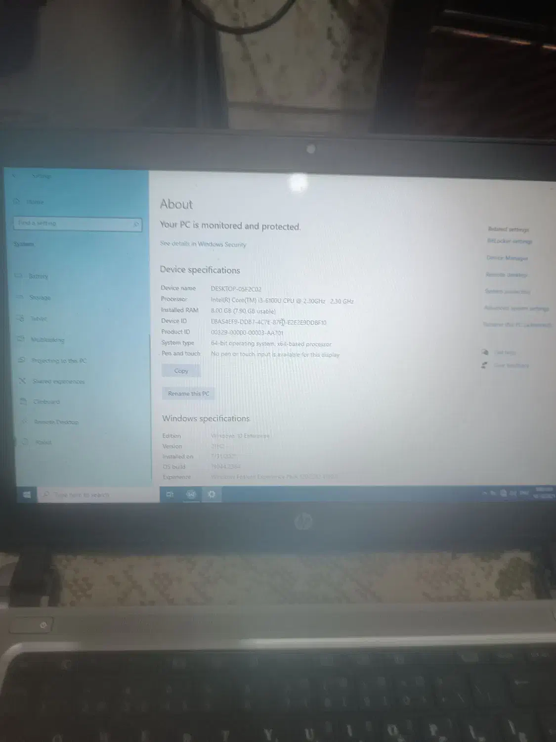 فروش یا معاوضه لبتاب hp مدل 440g note book|رایانه همراه|مشهد, کوشش|دیوار