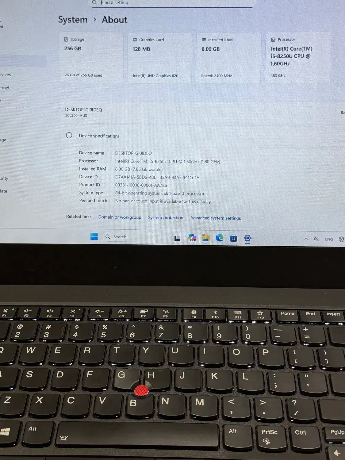 LENOVO T480 نسل هشتم ۸هسته ای واقعی گرافیک ۴گیگ|رایانه همراه|مشهد, راه آهن|دیوار