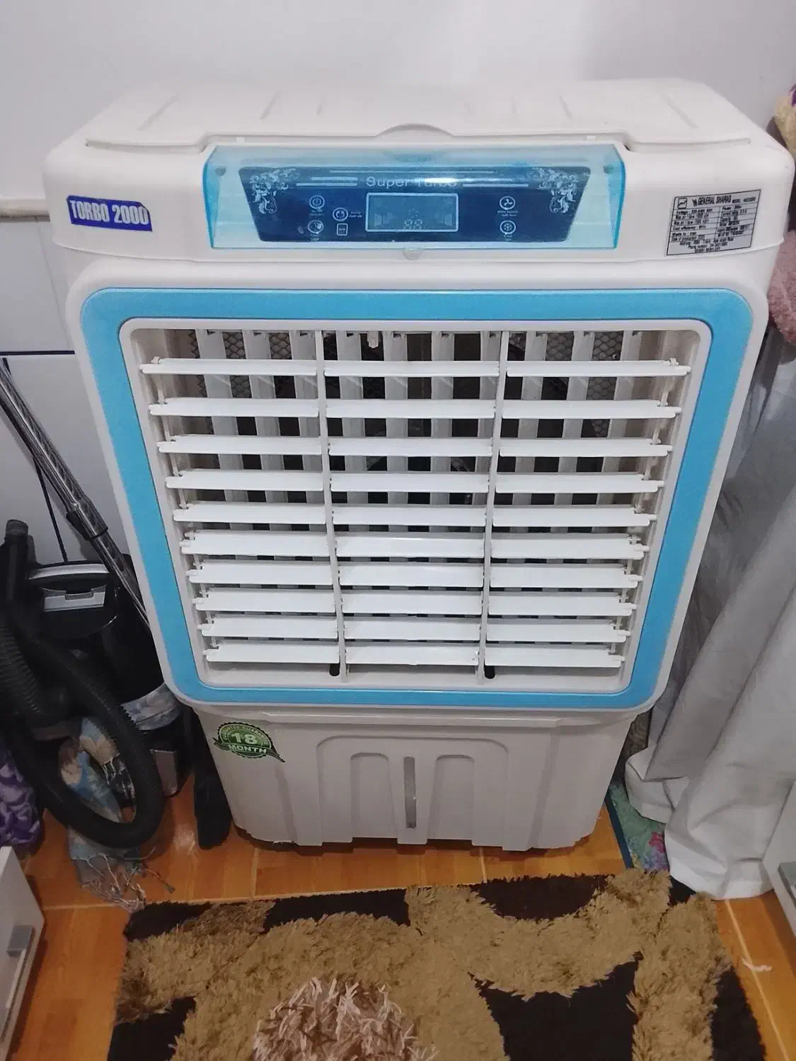 کولر وپنکه سلولوزی قابل حمل|کولر آبی|ساوه, |دیوار