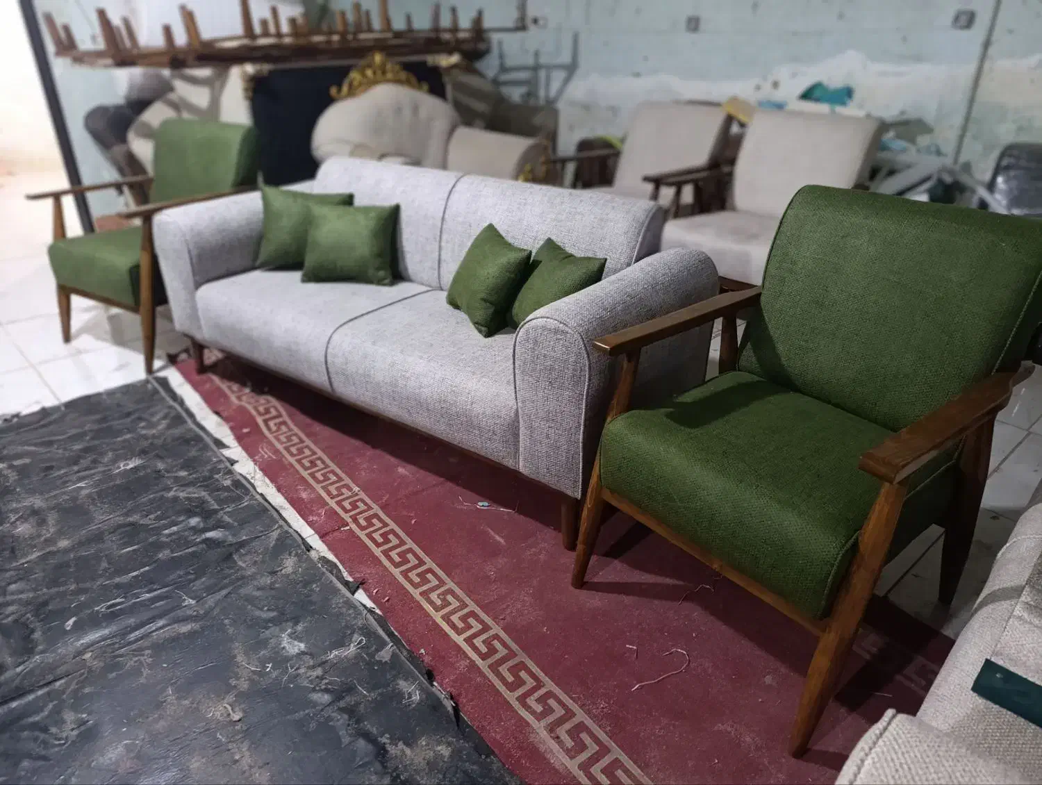 مبل راحتی شرایط اقساط نقد|مبلمان خانگی و میز عسلی|مشهد, پنجتن|دیوار