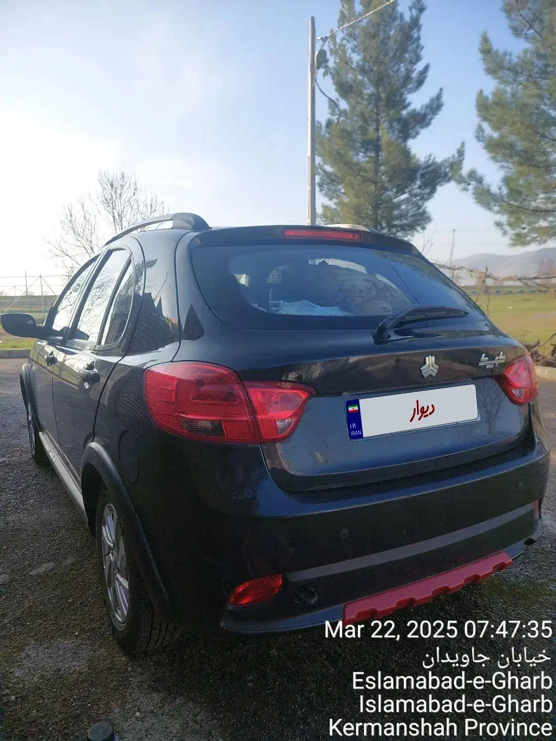 کوییک R مشکی قرمز|خودرو سواری و وانت|کرمانشاه, |دیوار