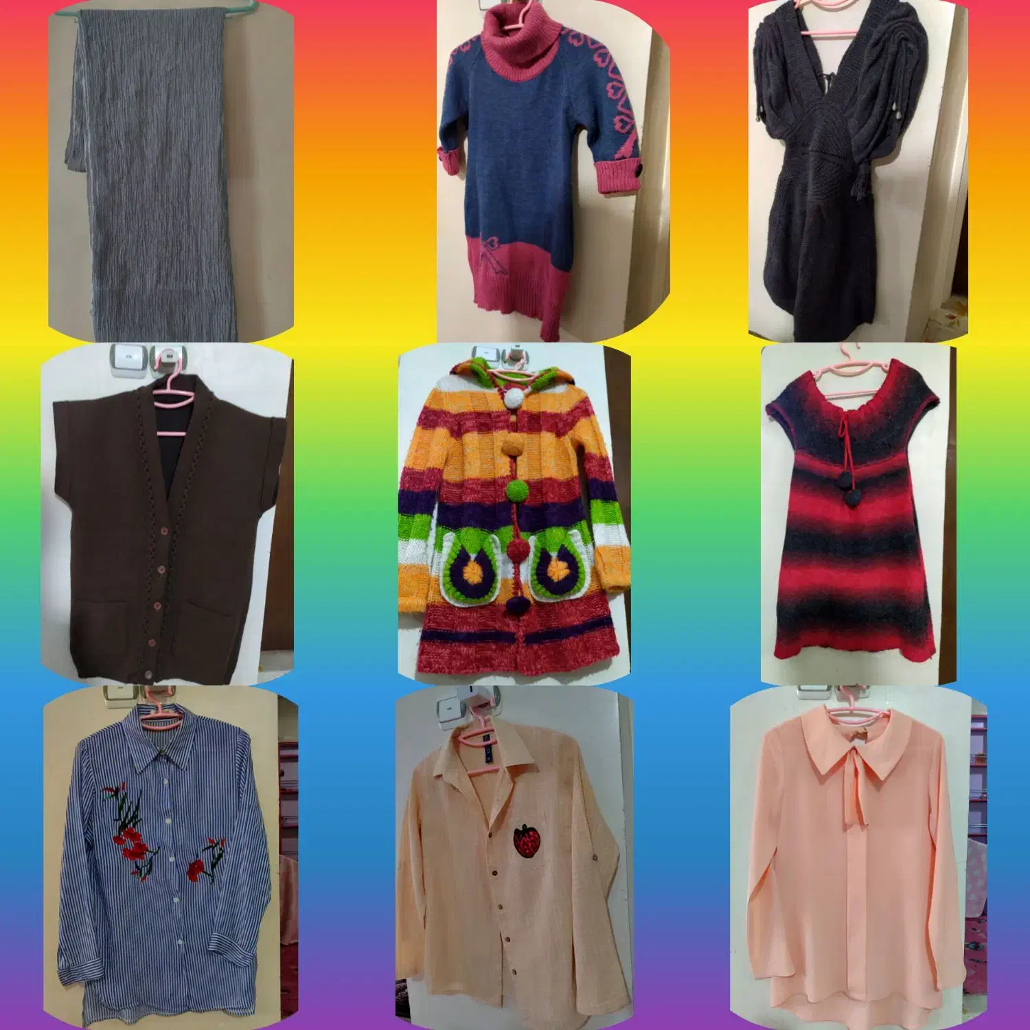 بافت شلوارپیراهن چادر روسری کفش کیف مانتو دامن فرم|کیف، کفش، کمربند|رودهن, |دیوار