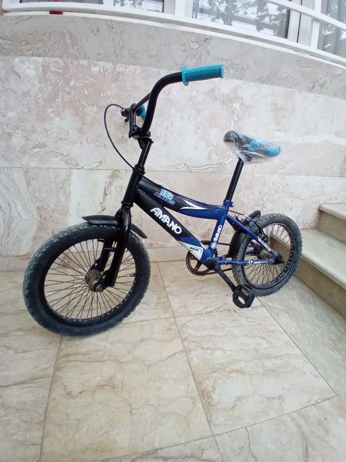 دوچرخه 16 تمیز خارجی|دوچرخه، اسکیت، اسکوتر|گنبد کاووس, |دیوار