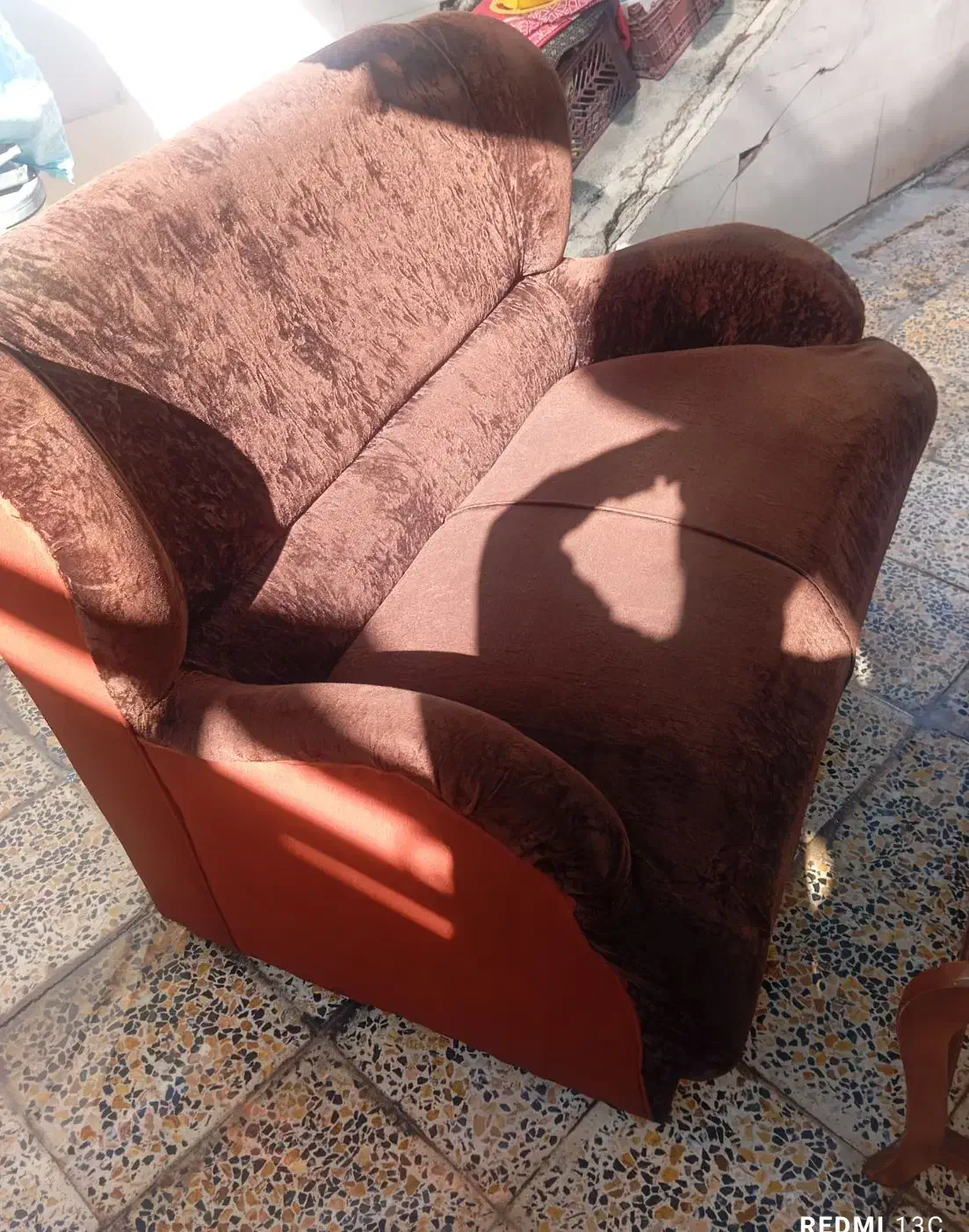 مبل دونفره بامیز جلو شیک ونو|مبلمان خانگی و میز عسلی|دوگنبدان, |دیوار