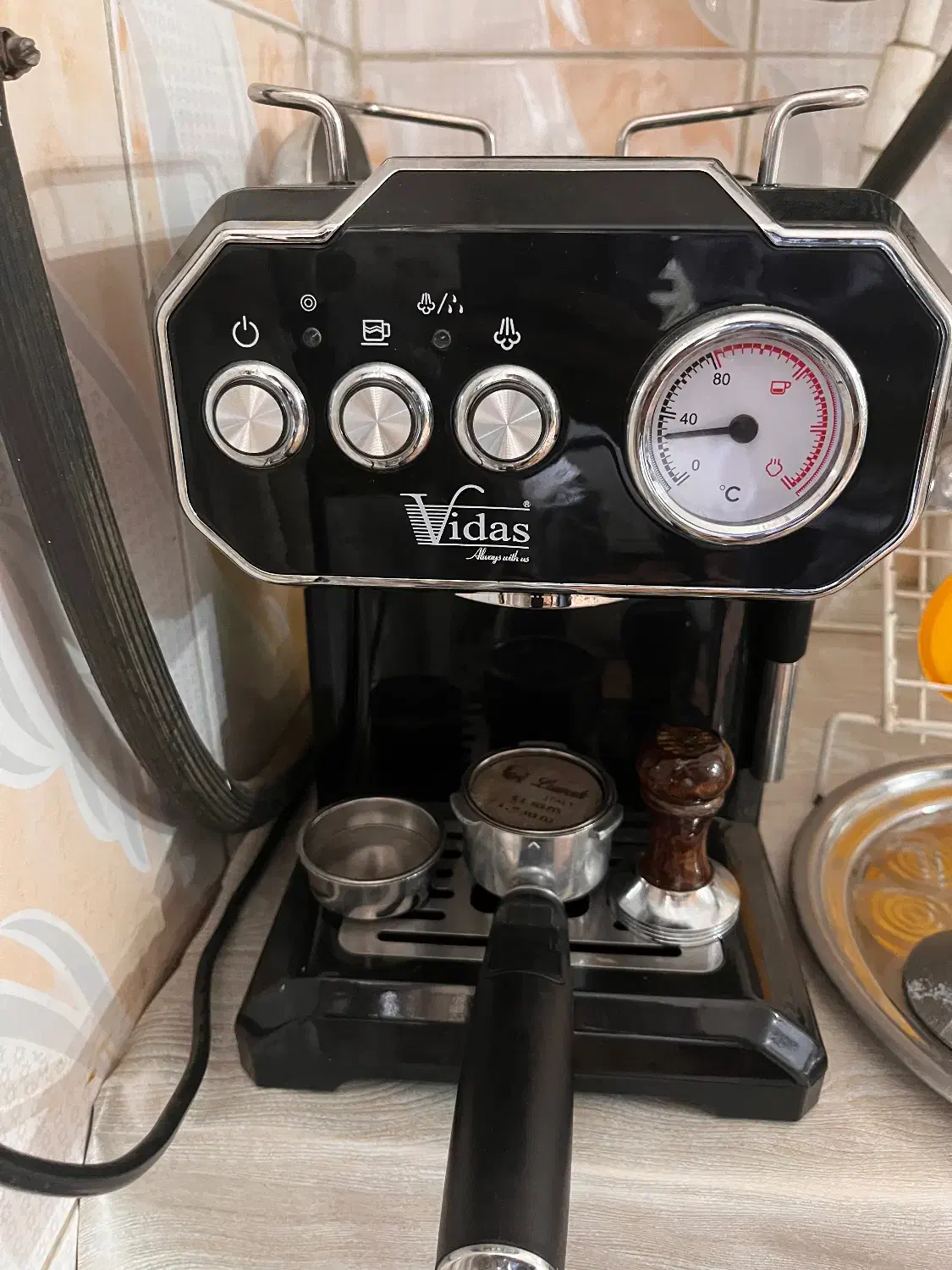 اسپرسو ساز ویداس کم کار|سماور، چایساز، قهوهساز|سامان, |دیوار