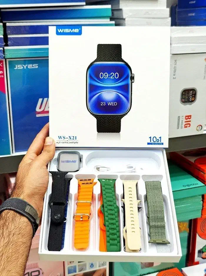 ساعت هوشمند اپل واچ ویسمی با ۵بند(پرداخت درب منزل)|ساعت|تبریز, |دیوار