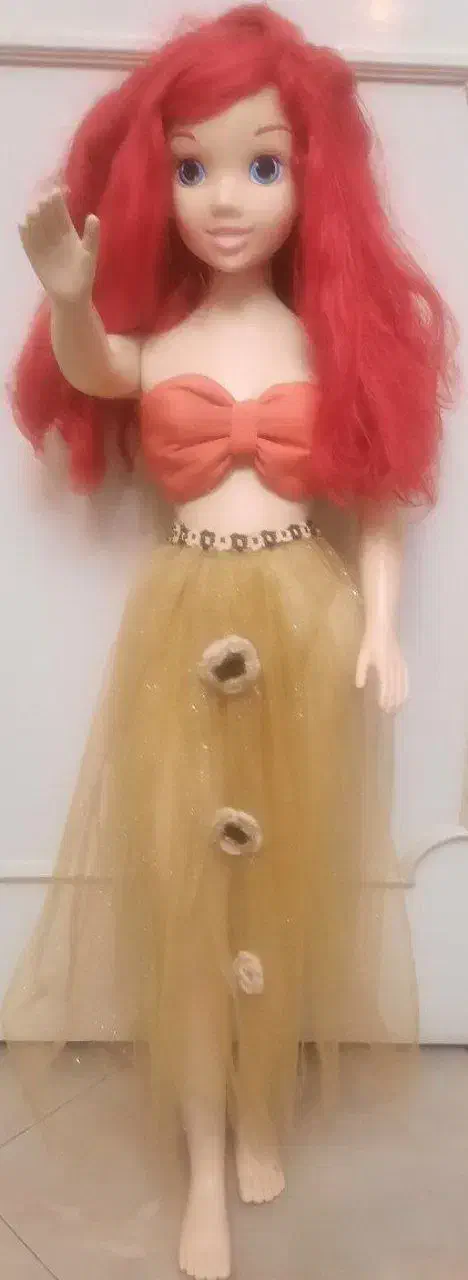 عروسک آمریکایی پری دریایی بزرگ پرنسس دیزنی سالم|اسباببازی بچه|تهران, تهرانپارس جنوبی|دیوار