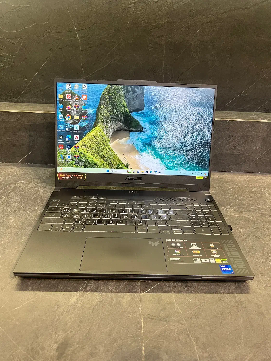 لپ تاپ 15.6 اینچی ایسوس مدلTUF Gaming F15|رایانه همراه|کاشان, مفتح|دیوار