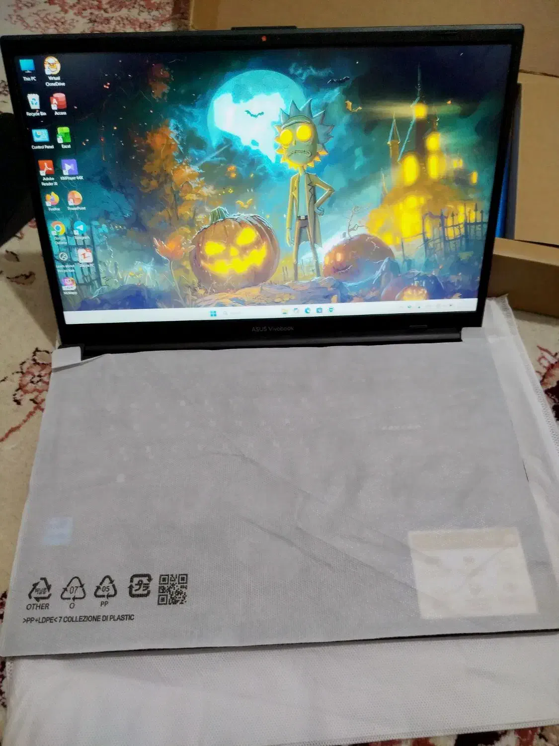 لپ تاپ ASUS نسل 13 بسیار تمیز + گارانتی + لوازم|رایانه همراه|ارومیه, |دیوار