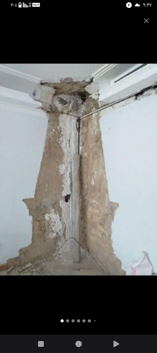 تخریب گچکاری و لکه گیری ساختمان تخریب شومینه اپن|خدمات پیشه و مهارت|مشهد, شهرک لشکر (شهرک غرب)|دیوار