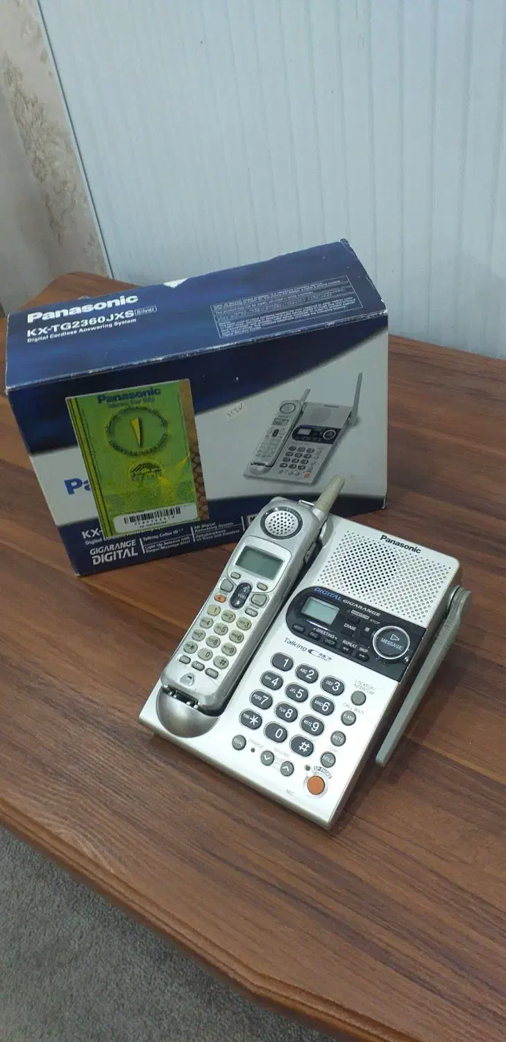 تلفن بیسیم پاناسونیک|تلفن رومیزی|دزفول, |دیوار