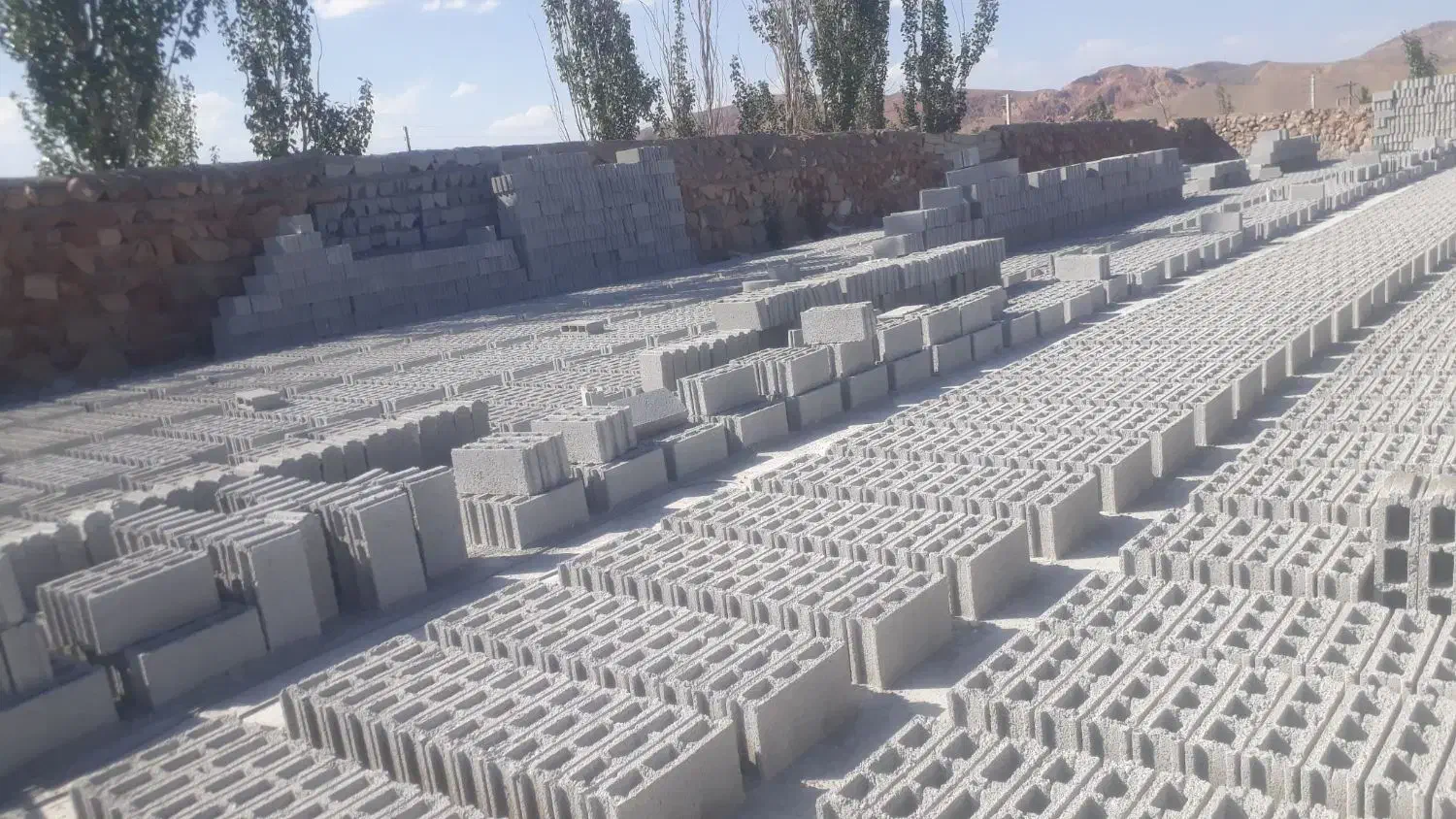 بلوک سبک وسنگین آجرپوکی|مصالح و تجهیزات ساختمان|تبریز, |دیوار