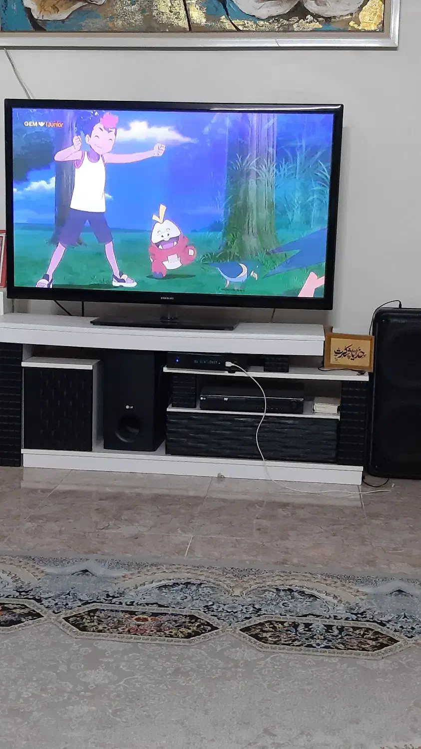 تلوزیون سامسونگ اورجینال ۵۲ اینج|تلویزیون و پروژکتور|تهران, افسریه شمالی|دیوار